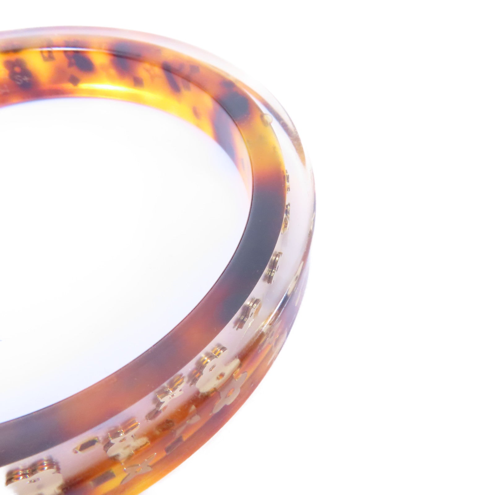 LOUIS VUITTON PVC Monogram Bracelet/Bangle手鐲啡色