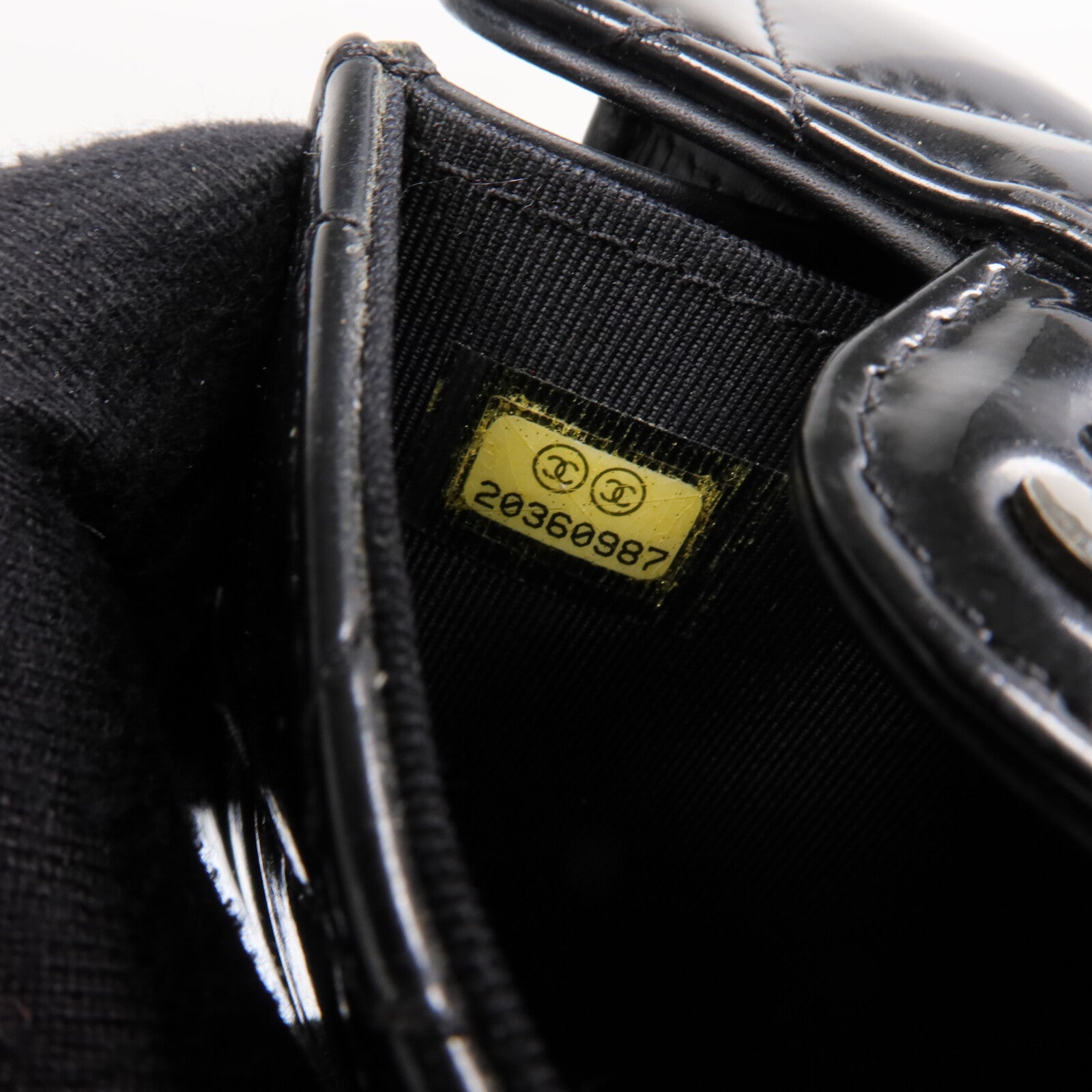 CHANEL 【激減優惠】漆皮皮革Wallet銀扣錢包