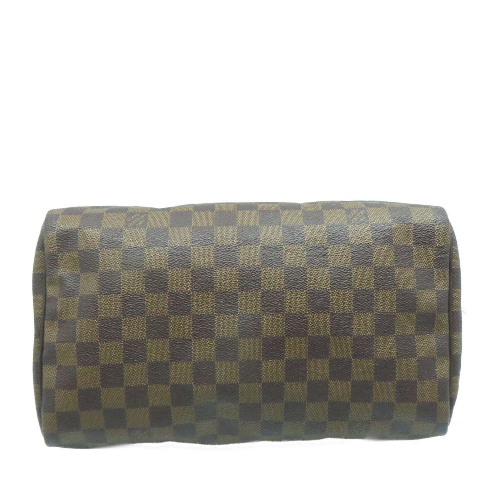 LOUIS VUITTON 【激減優惠】Damier Ebene Speedy 30金扣手挽袋啡色