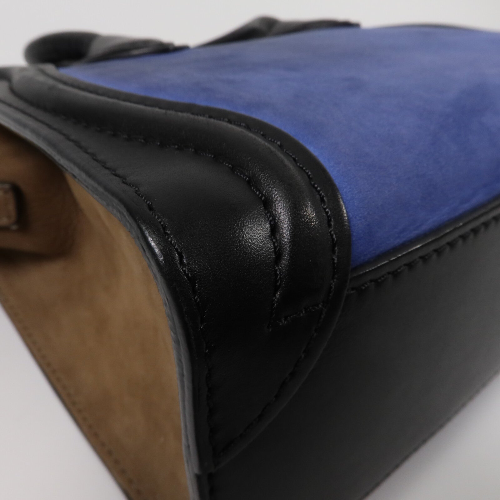 CELINE 牛皮皮革Nano Luggage手挽肩背兩用袋