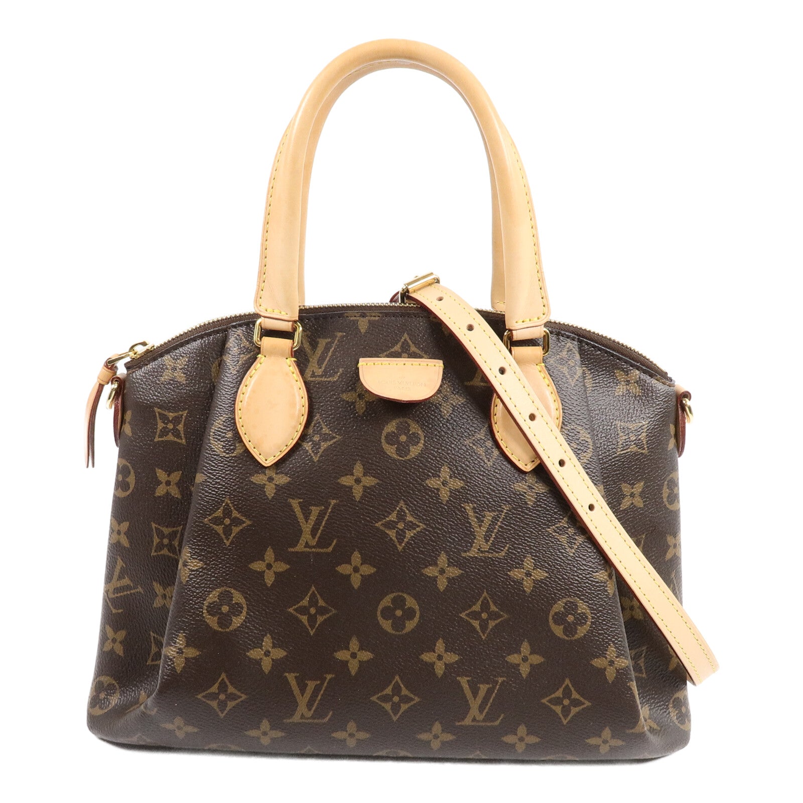 LOUIS VUITTON Monogram Rivoli PM手挽肩背兩用袋