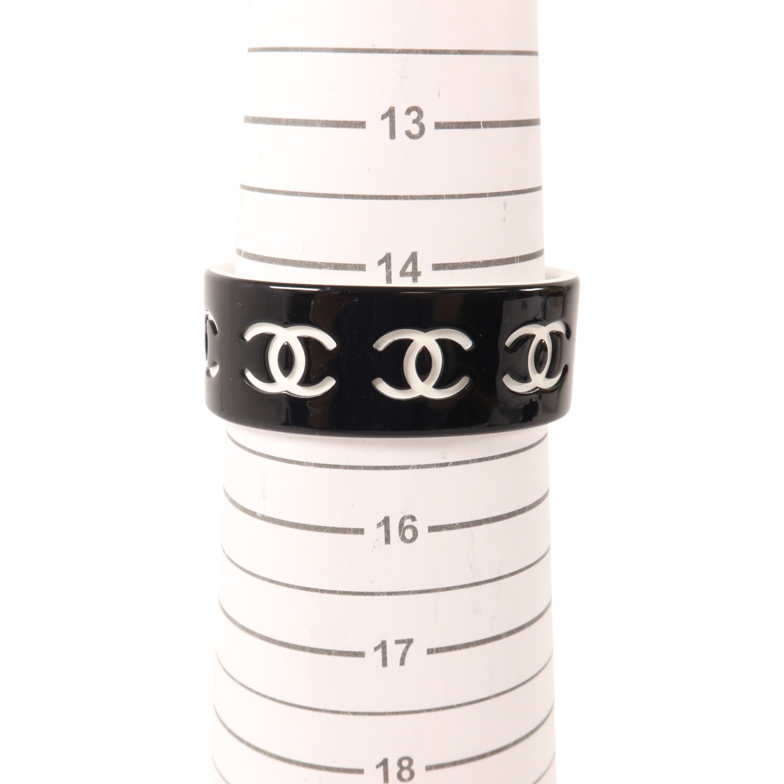 CHANEL PVC Vintage CC Bangle手鐲
