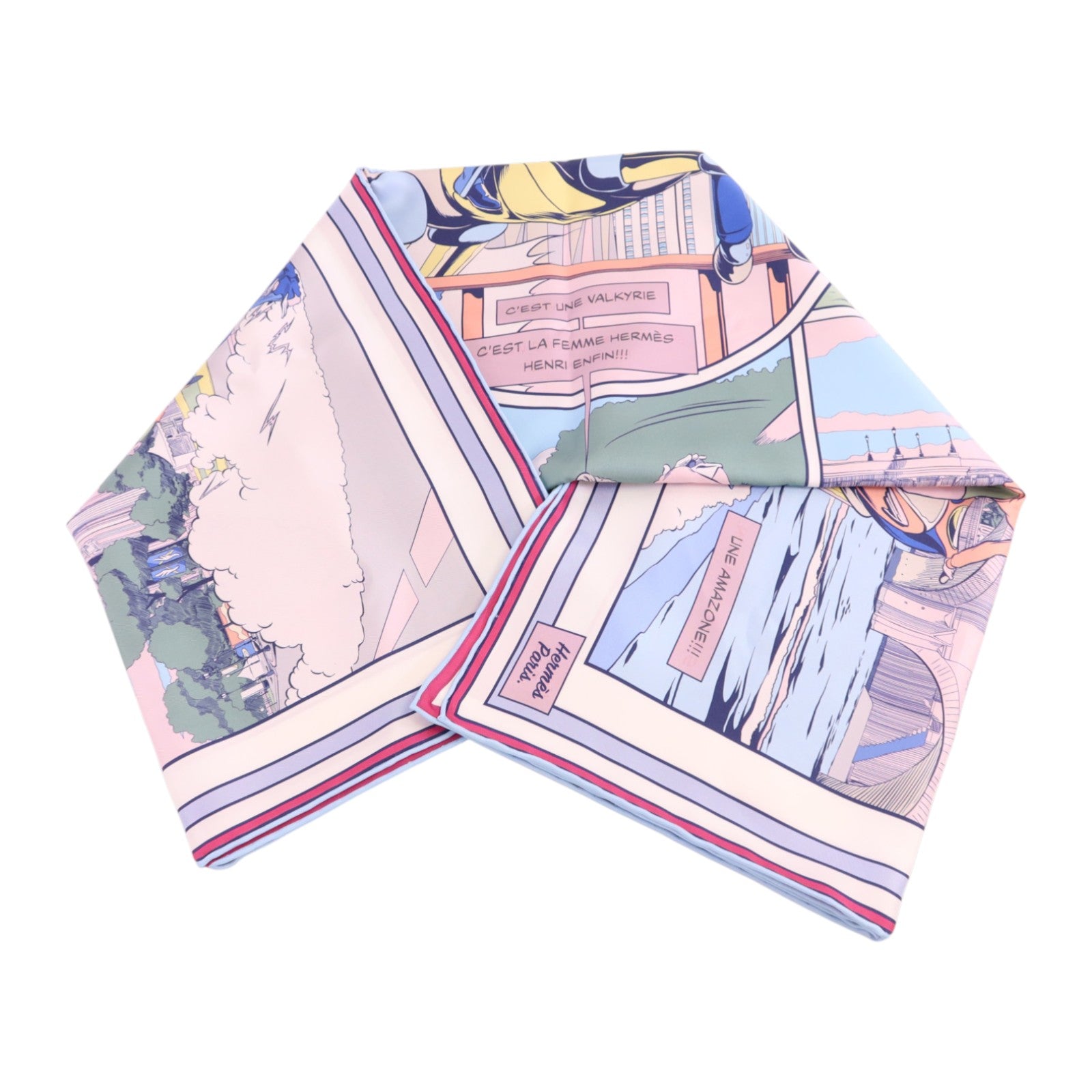 HERMES 絲質Scarf 90x90絲巾