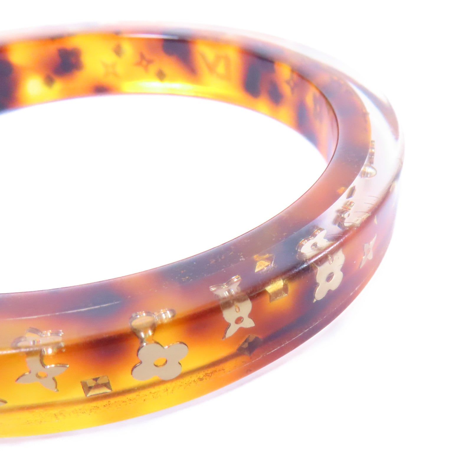 LOUIS VUITTON PVC Monogram Bracelet/Bangle手鐲啡色
