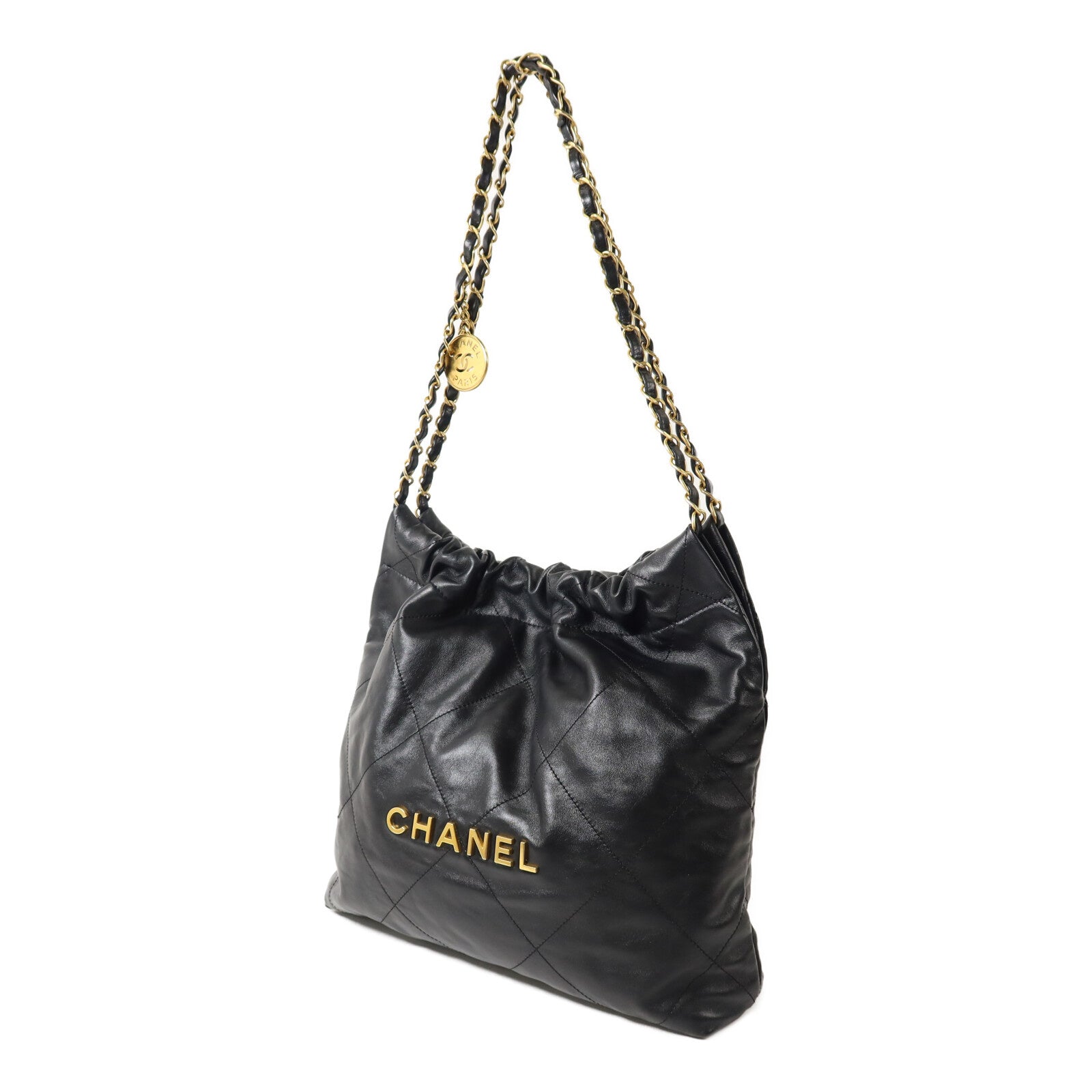 CHANEL 羊皮皮革Chanel 22 Small鏈帶肩背袋