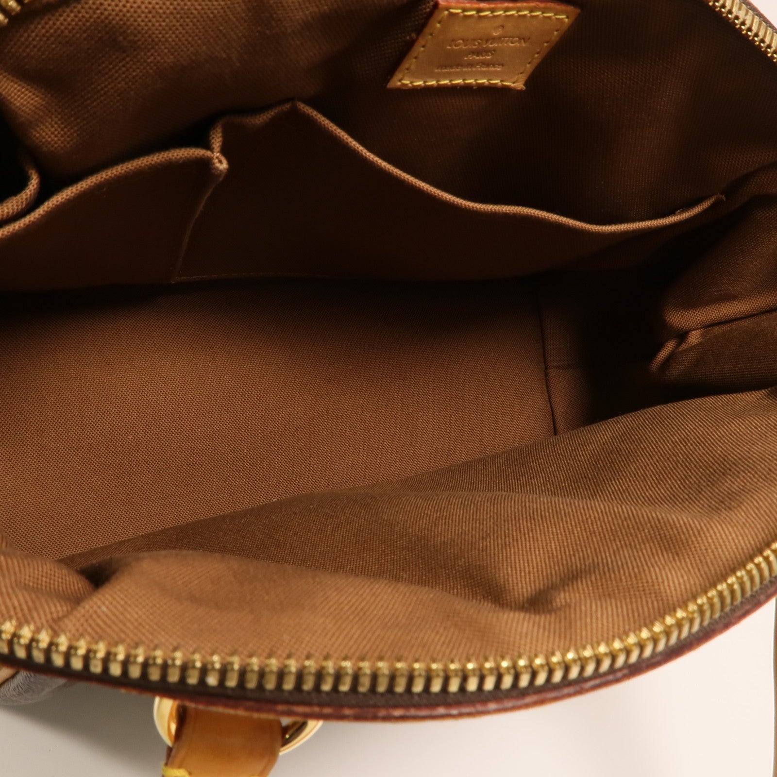 LOUIS VUITTON Monogram Tivoli PM金扣手挽袋