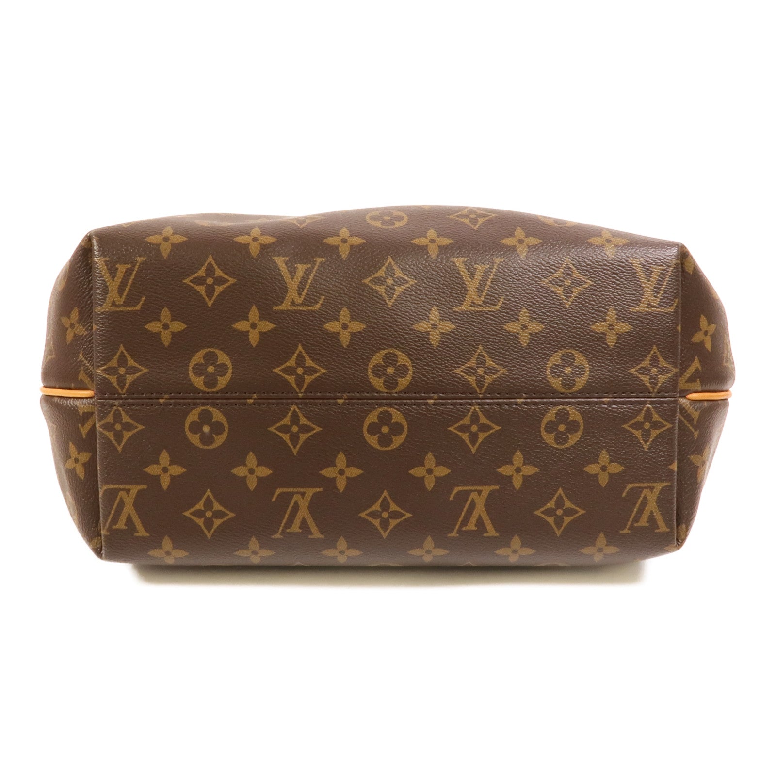 LOUIS VUITTON Monogram Turenne MM金扣手挽肩背兩用袋棕色