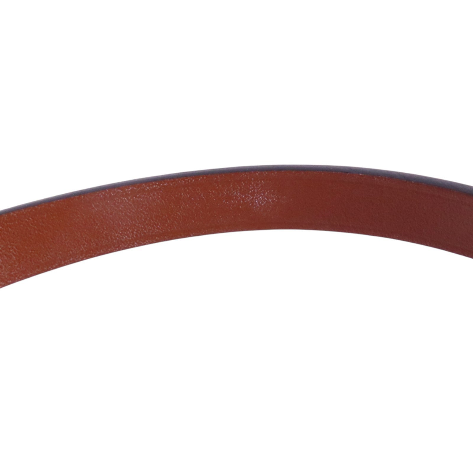 HERMES GHW Behapi Double Tour Bracelet Bangle Swift Leather