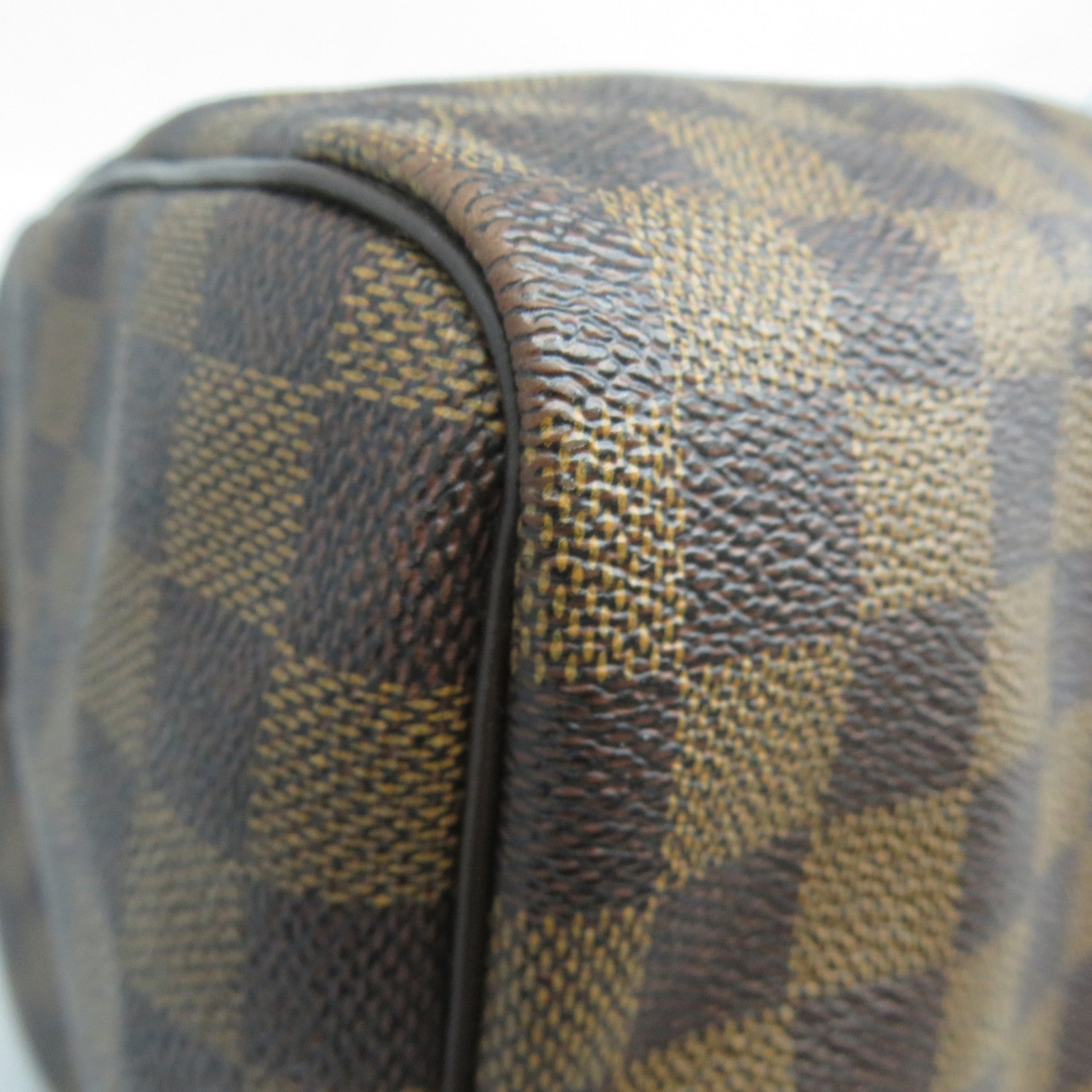 LOUIS VUITTON 【激減優惠】Damier Speedy 30金扣手挽袋啡色