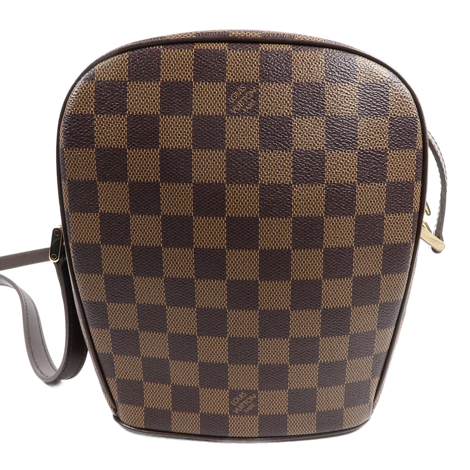 LOUIS VUITTON Damier Ipanema PM金扣肩背袋