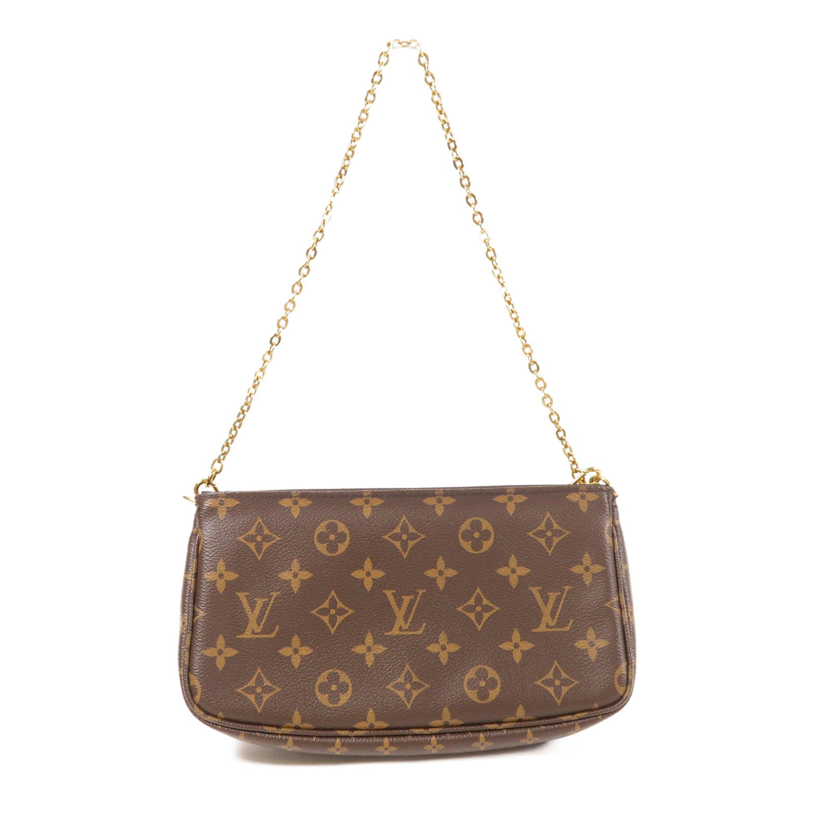 LOUIS VUITTON Monogram Multi Pochette Accessoires金扣肩背袋