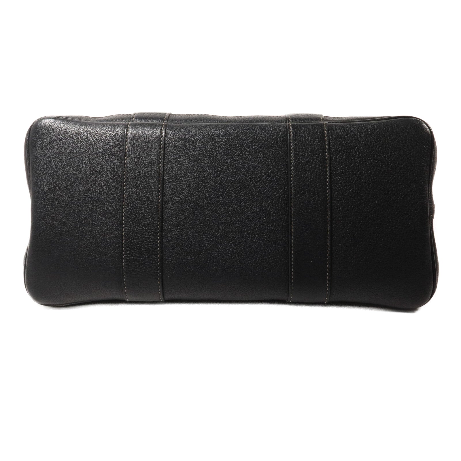 HERMES 帆布Garden Party PM手挽袋Noir