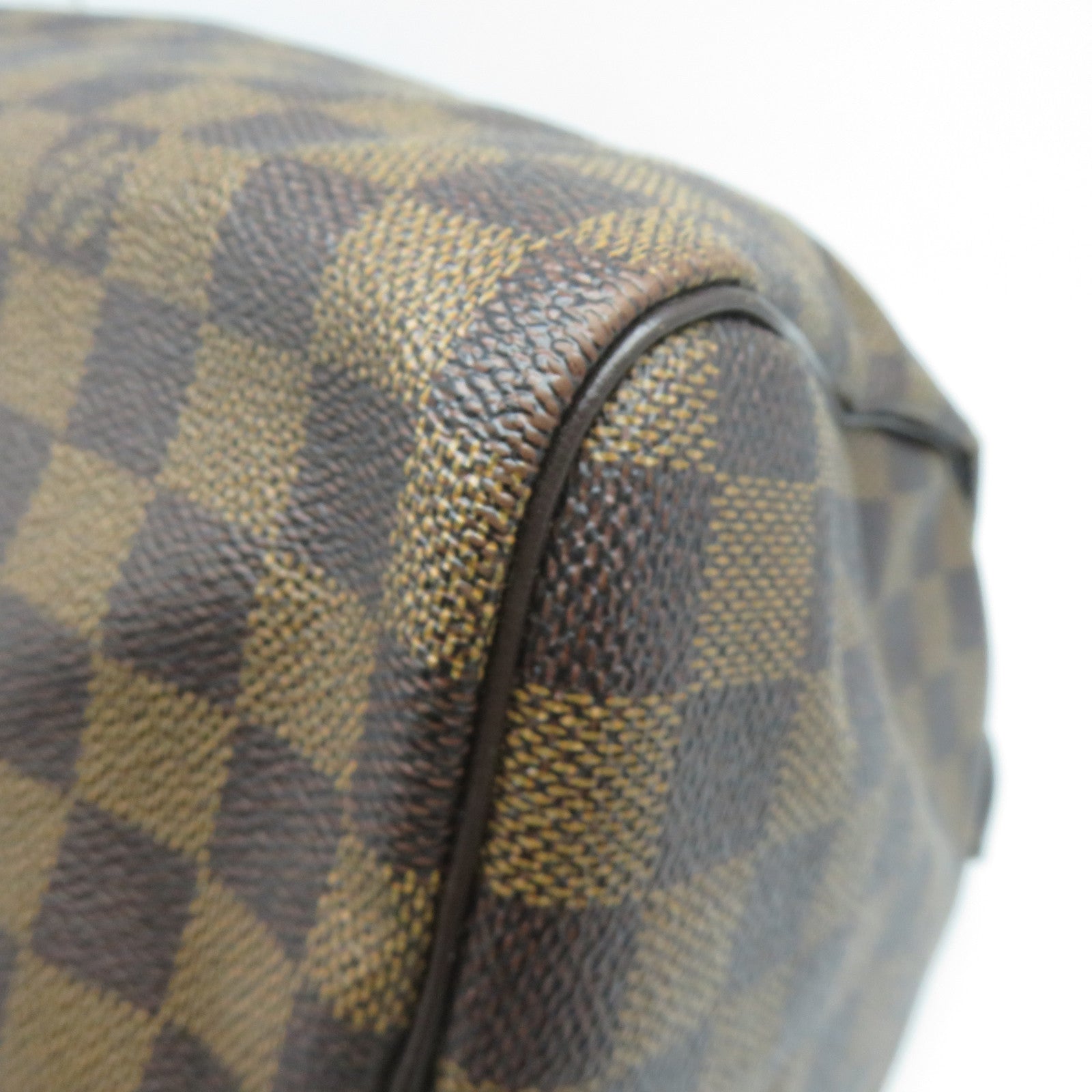 LOUIS VUITTON 【激減優惠】Damier Speedy 30金扣手挽袋啡色