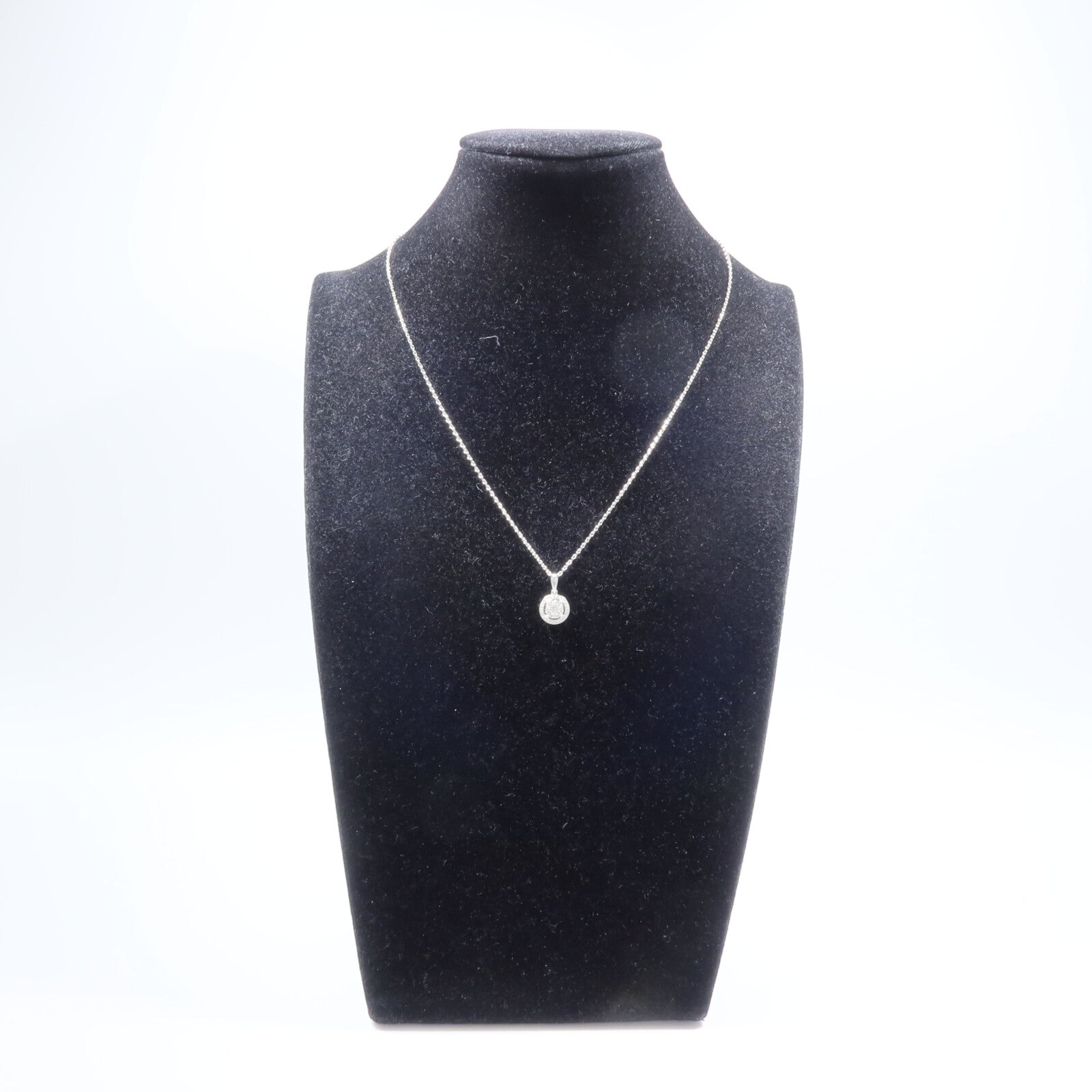 JEWELRY 18K白金Diamond Necklace鑽石項鍊