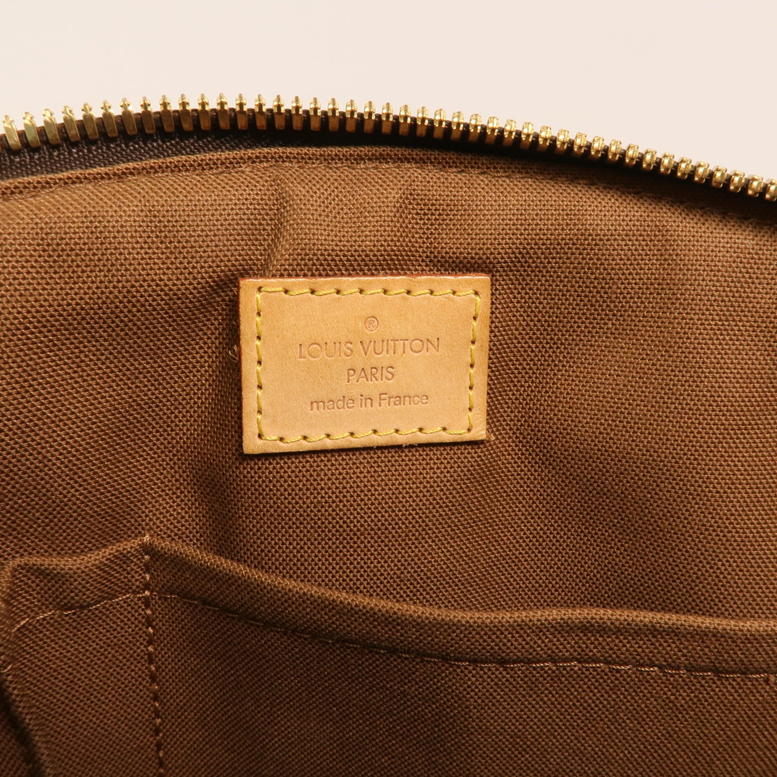 LOUIS VUITTON Monogram Tivoli PM金扣手挽袋