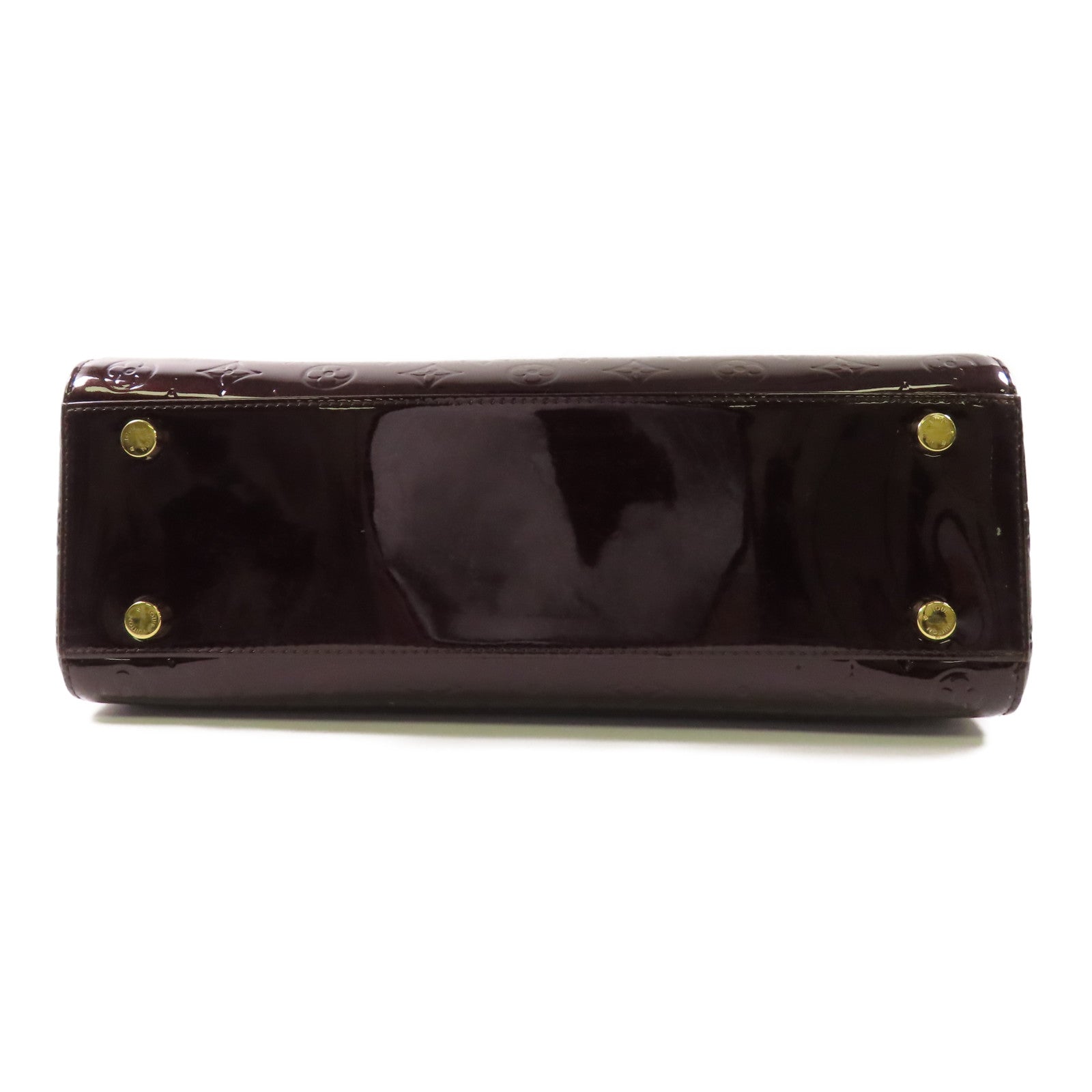 LOUIS VUITTON Vernis Brea MM金扣手挽肩背兩用袋