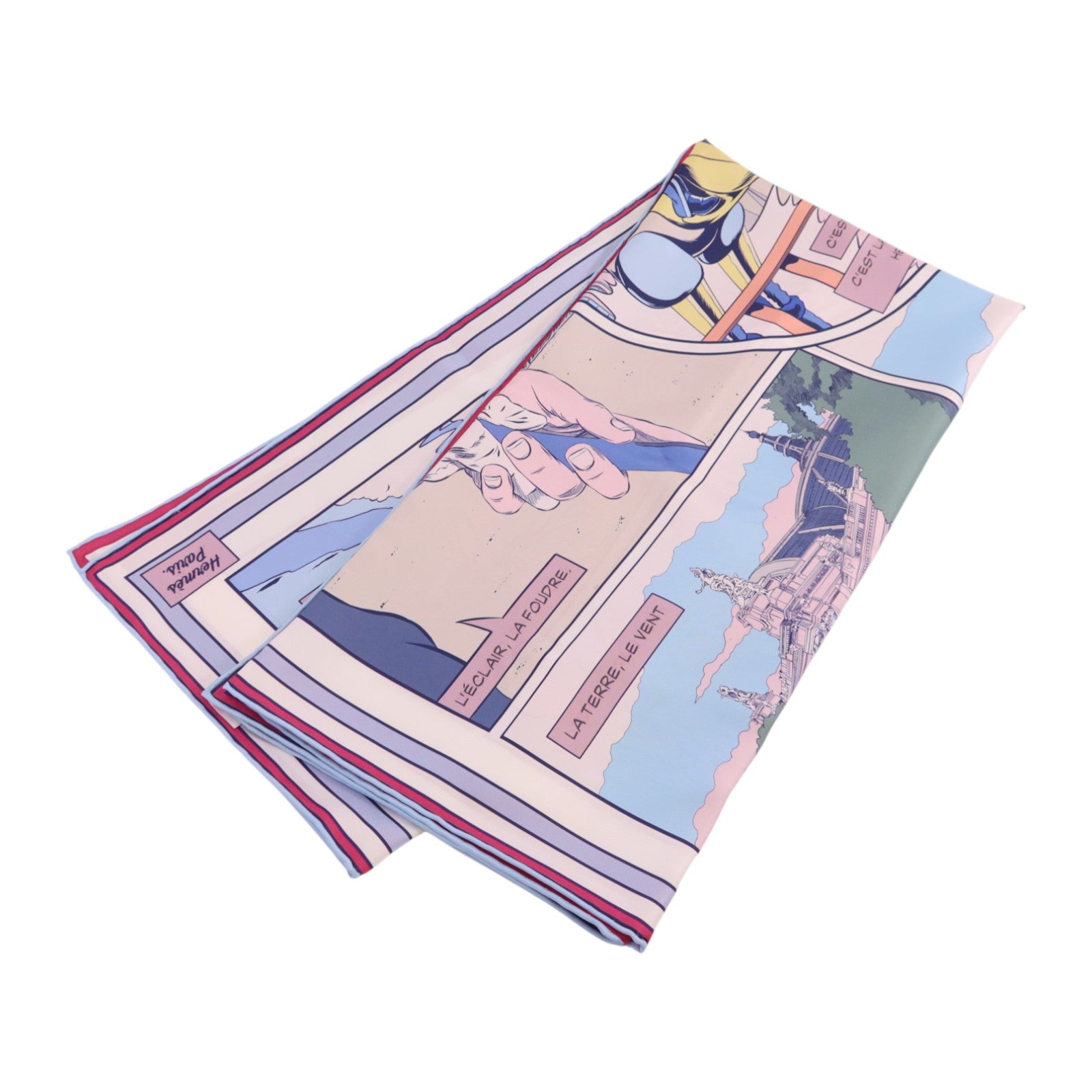 HERMES 絲質Scarf 90x90絲巾