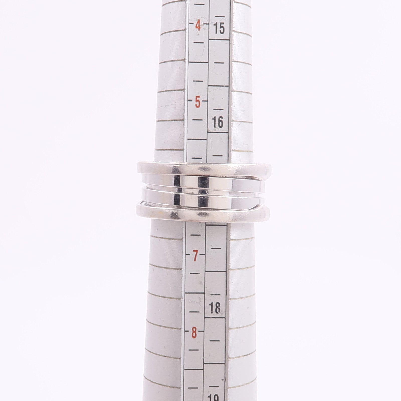 BVLGARI 18K白金B-zero1戒指