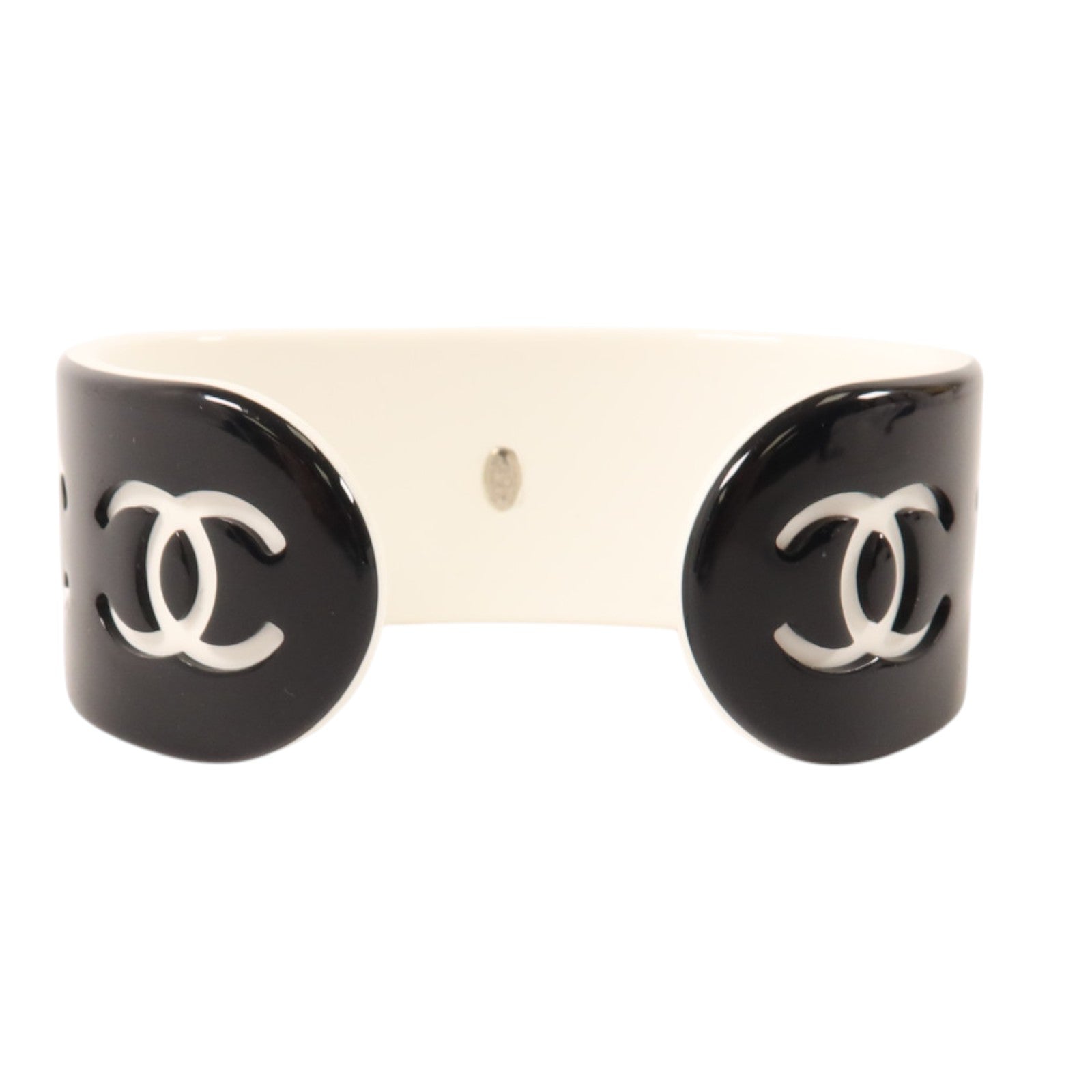 CHANEL PVC Vintage CC Bangle手鐲