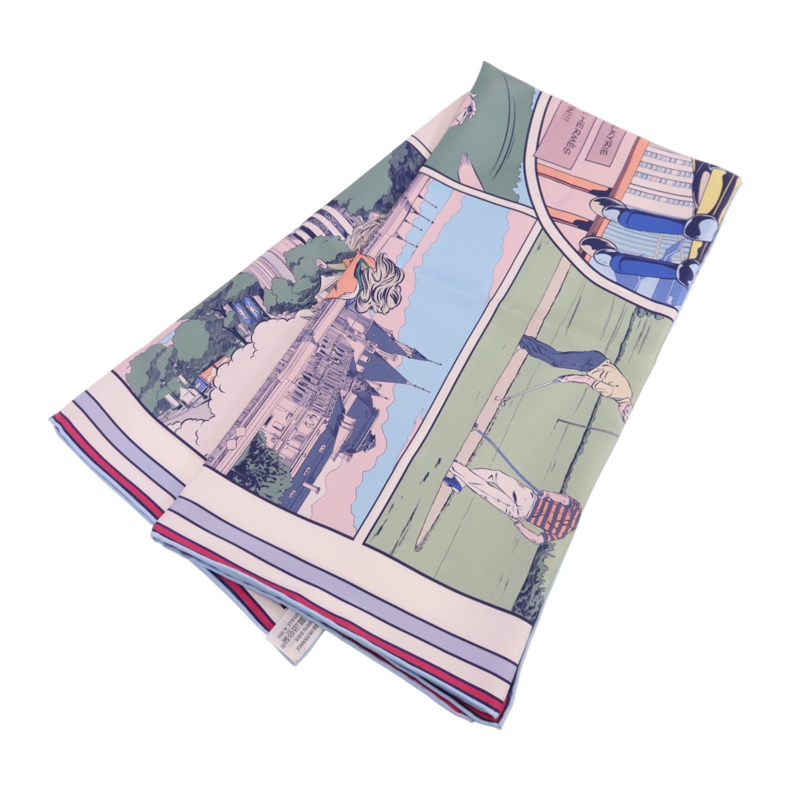 HERMES 絲質Scarf 90x90絲巾