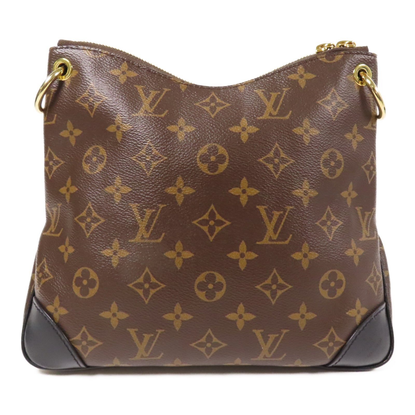 LOUIS VUITTON Monogram Odeon 金扣肩背袋