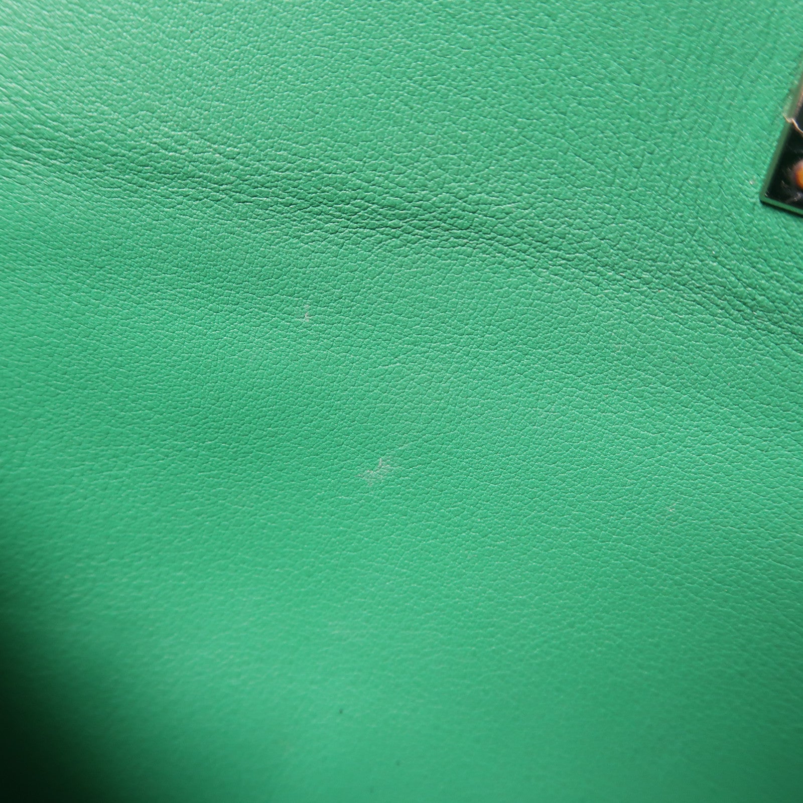 HERMES Evercolor皮革Toolbox 20銀扣手挽肩背兩用袋Vert Fonce