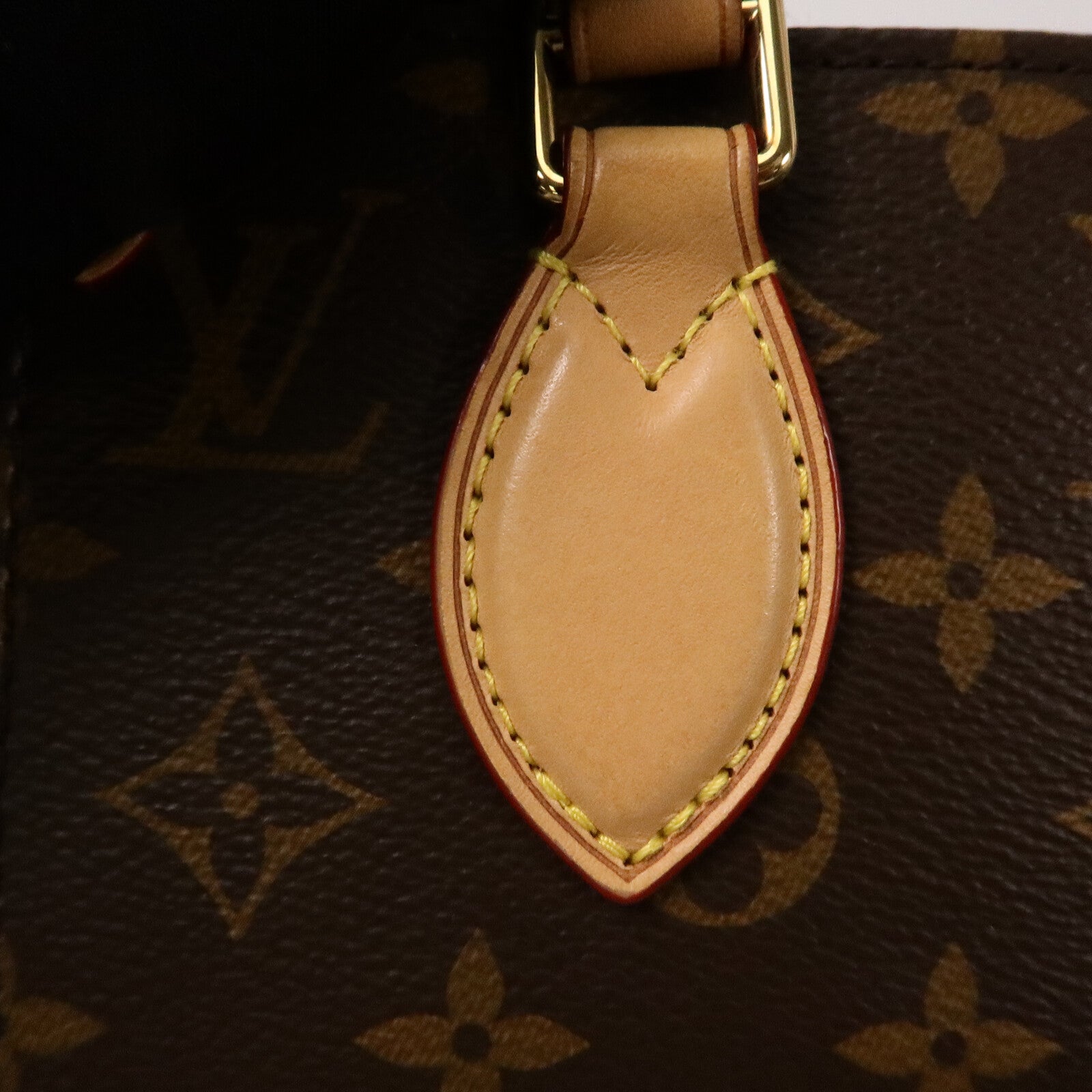 LOUIS VUITTON Monogram Sac Plat BB金扣手挽肩背兩用袋
