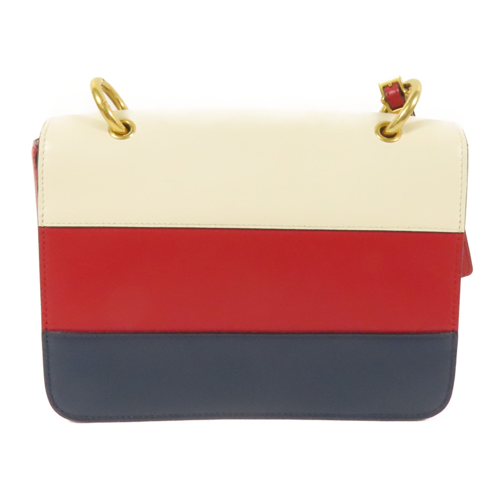 GUCCI 【激減優惠】牛皮皮革Queen Margaret Bee金扣肩背袋