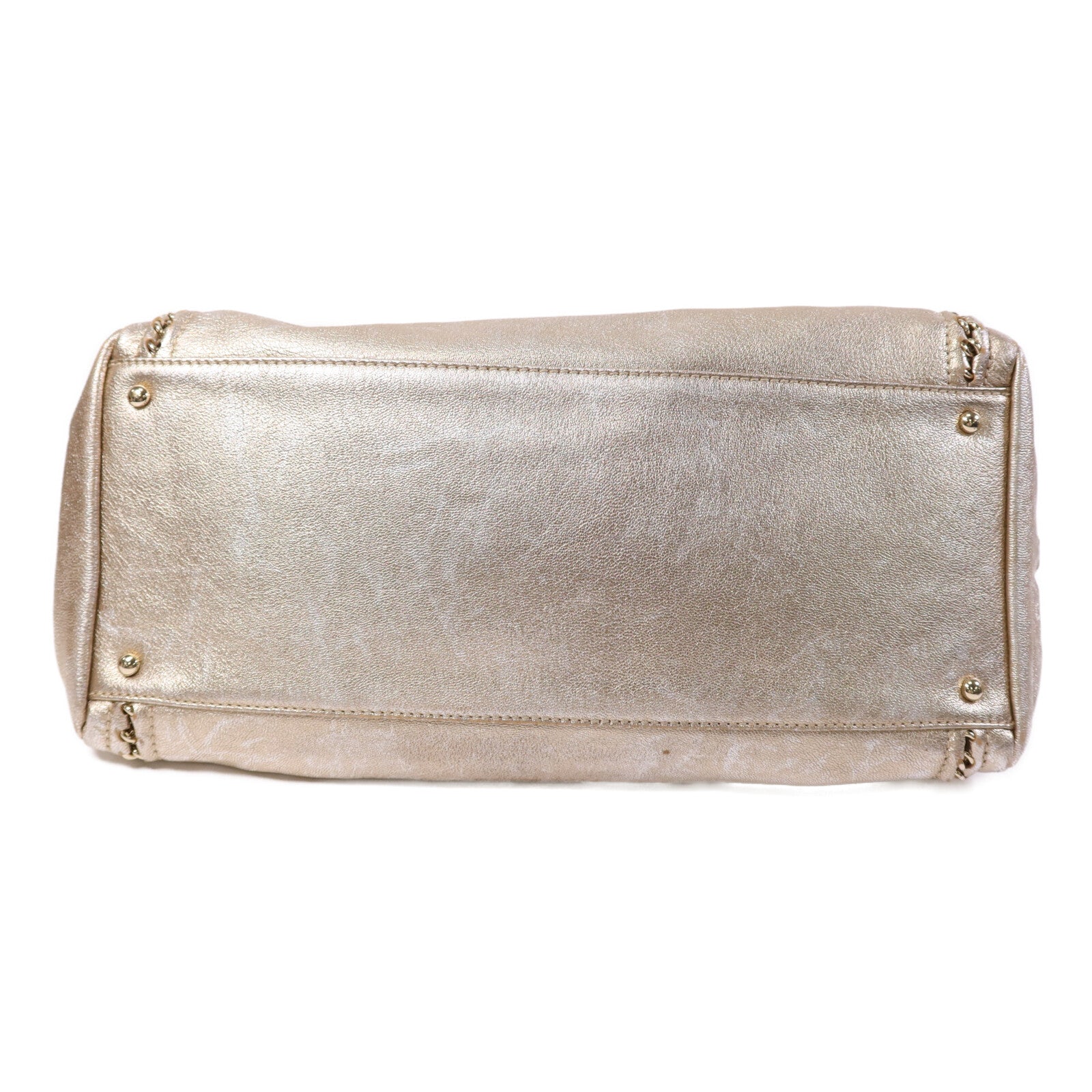 CHANEL 【激減優惠】牛皮皮革Shoulder Bag金扣肩背包