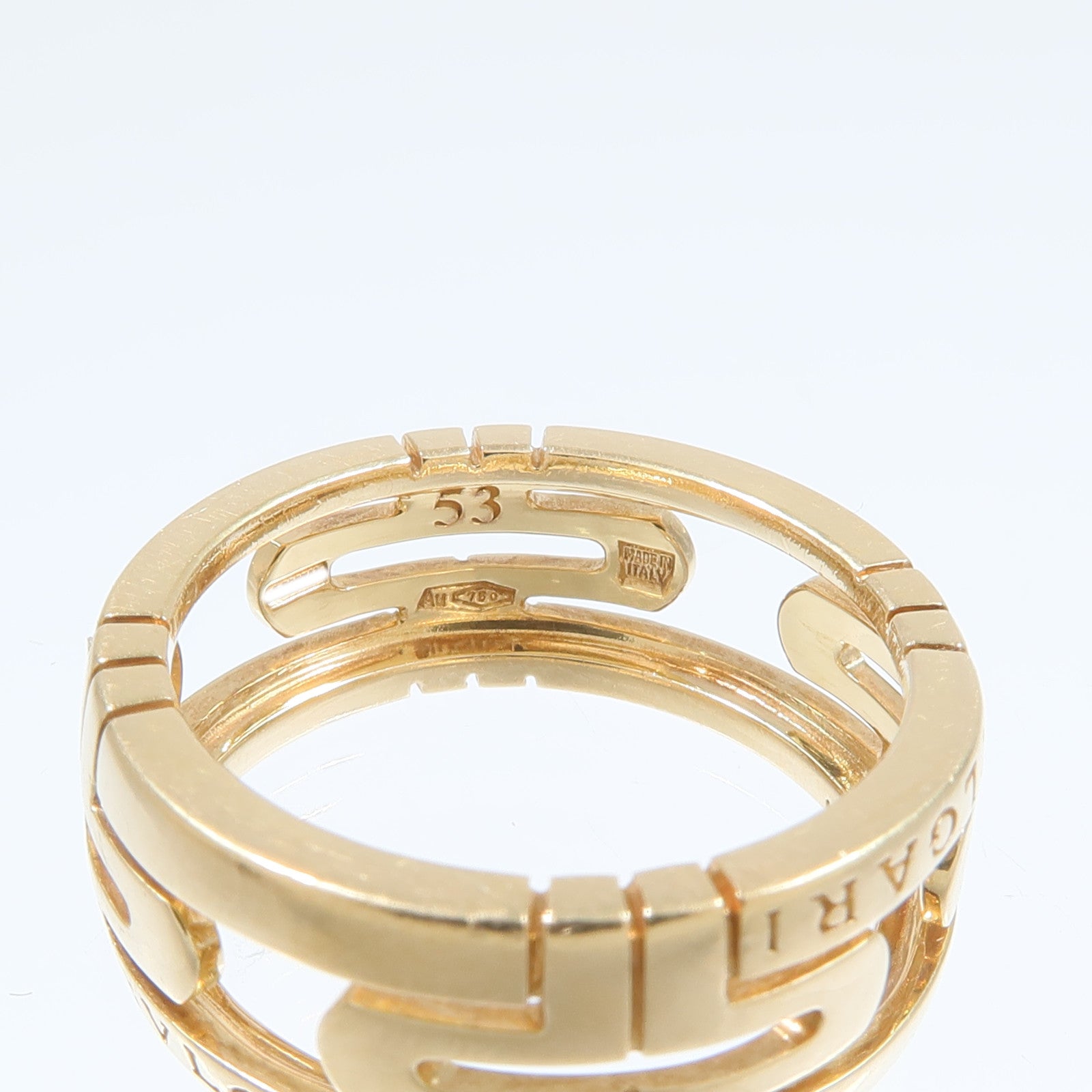BVLGARI 18K黃金Parentesi Ring戒指