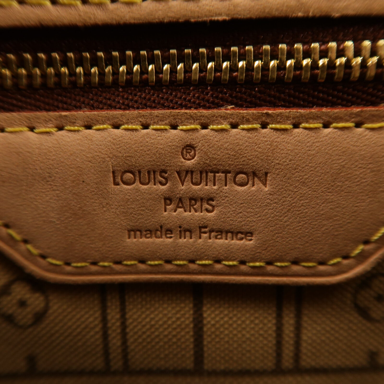 LOUIS VUITTON Monogram Neverfull MM手挽袋