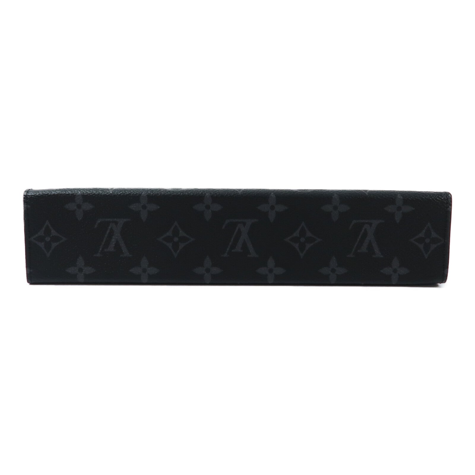 LOUIS VUITTON Monogram Eclipse Pochette Voyage MM手拿包