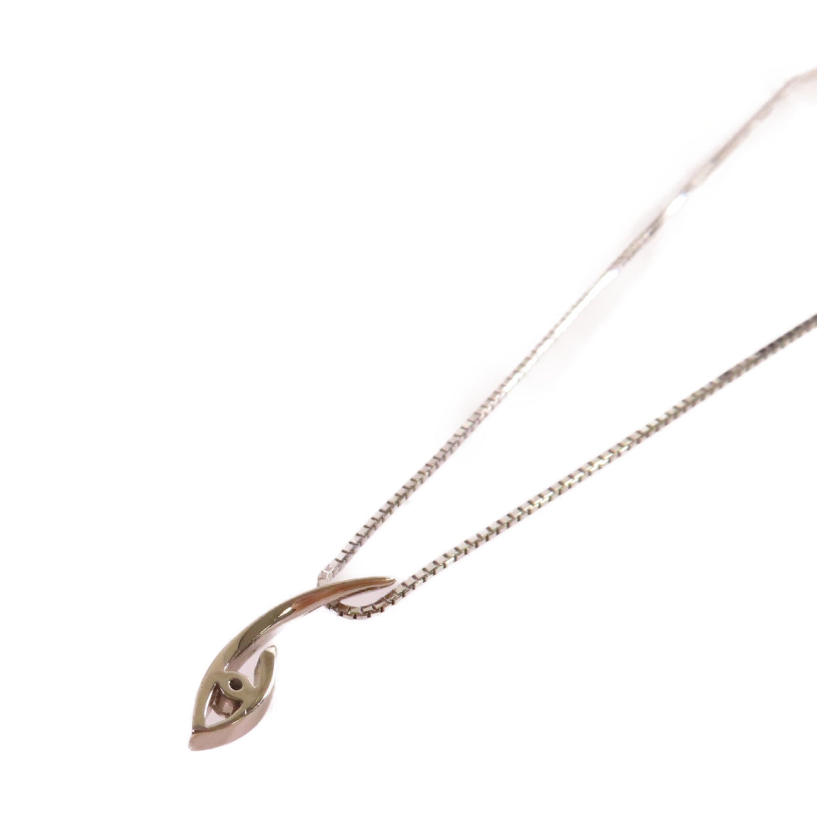 JEWELRY 【激減優惠】14K白金/鑽石Diamond Necklace項鍊