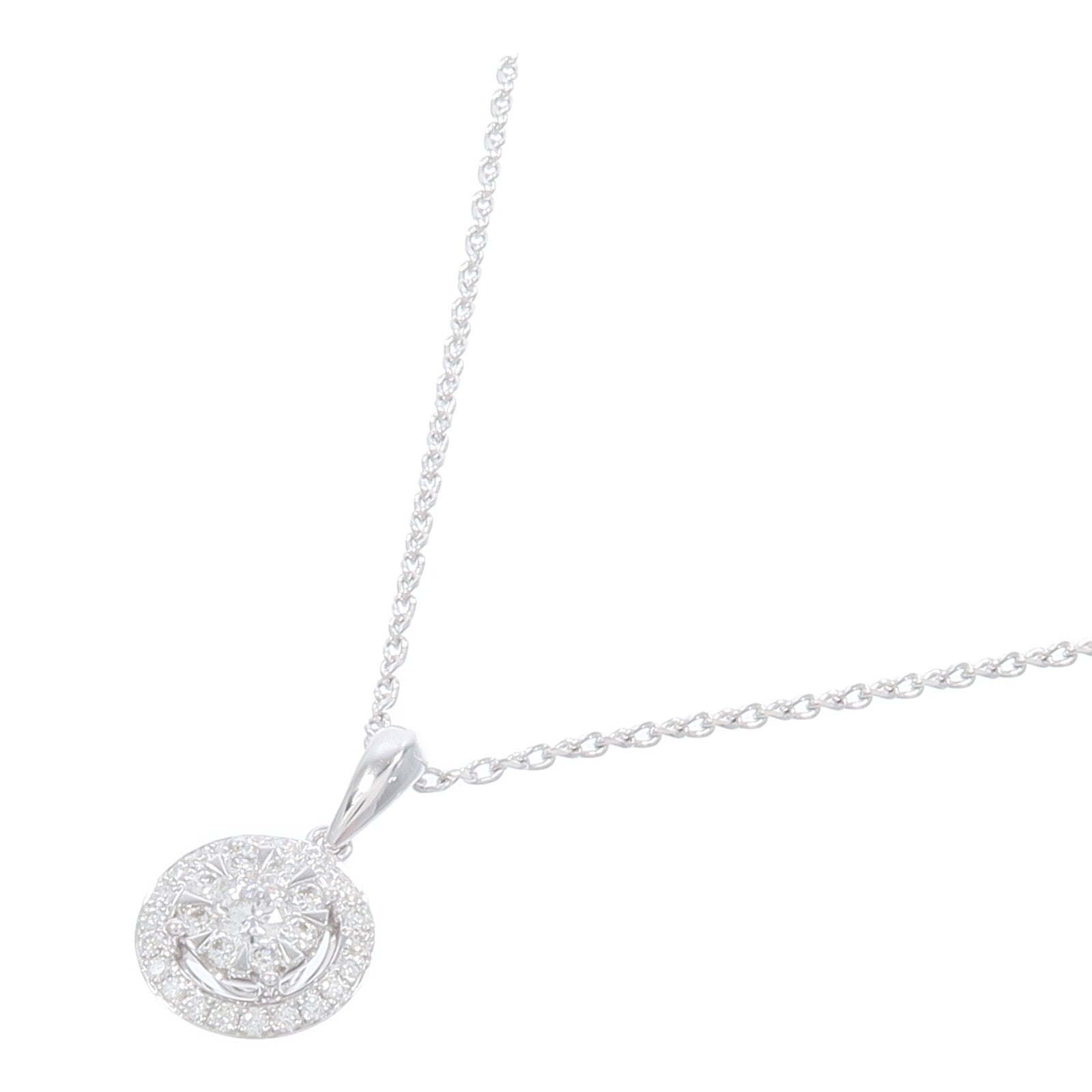 JEWELRY 18K白金Diamond Necklace鑽石項鍊