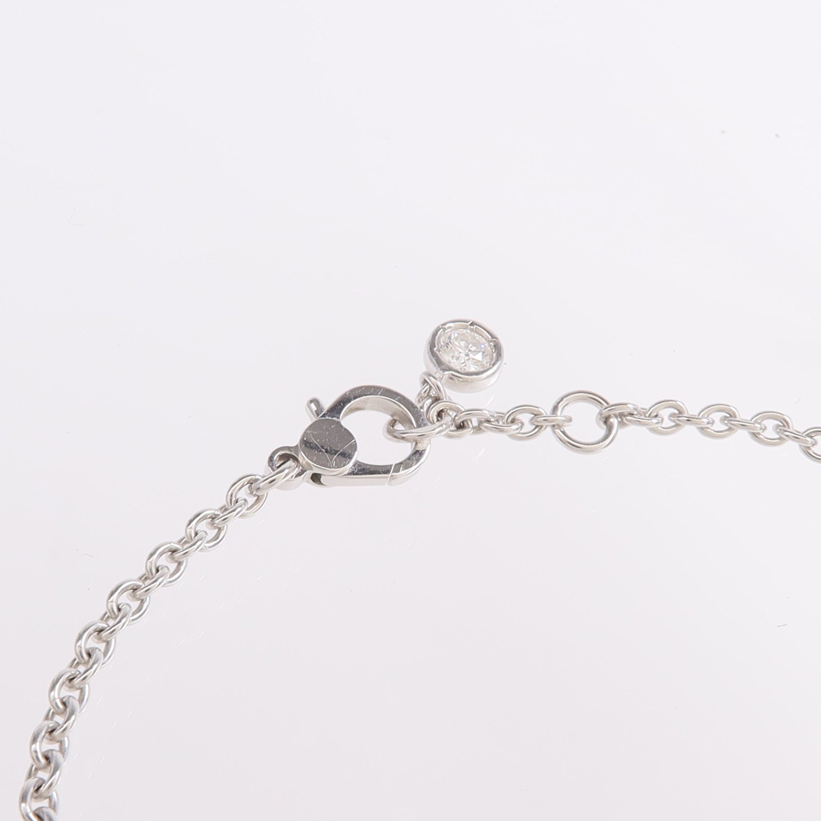 HERMES 18K白金Finesse Bracelet鑽石手鏈