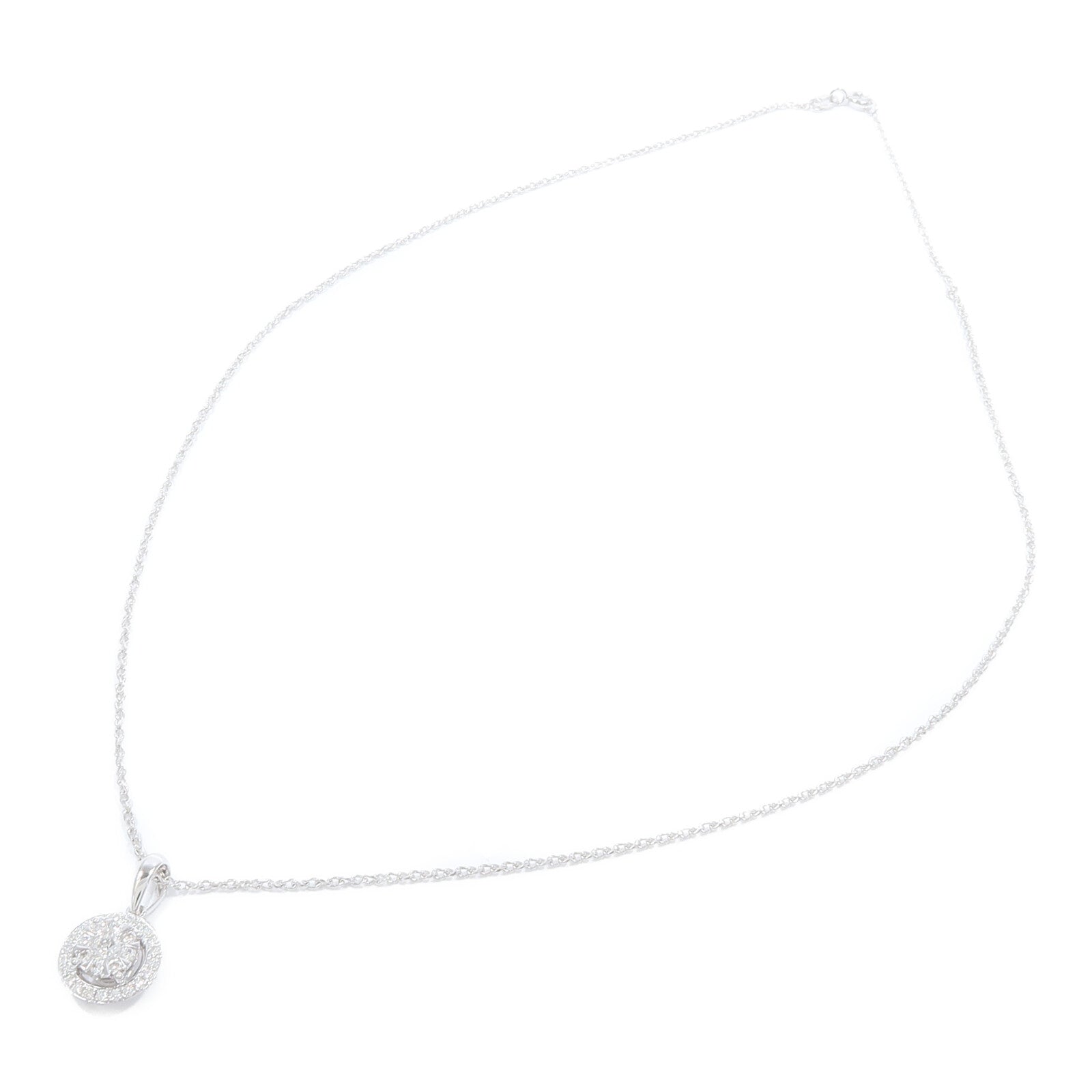 JEWELRY 18K白金Diamond Necklace鑽石項鍊