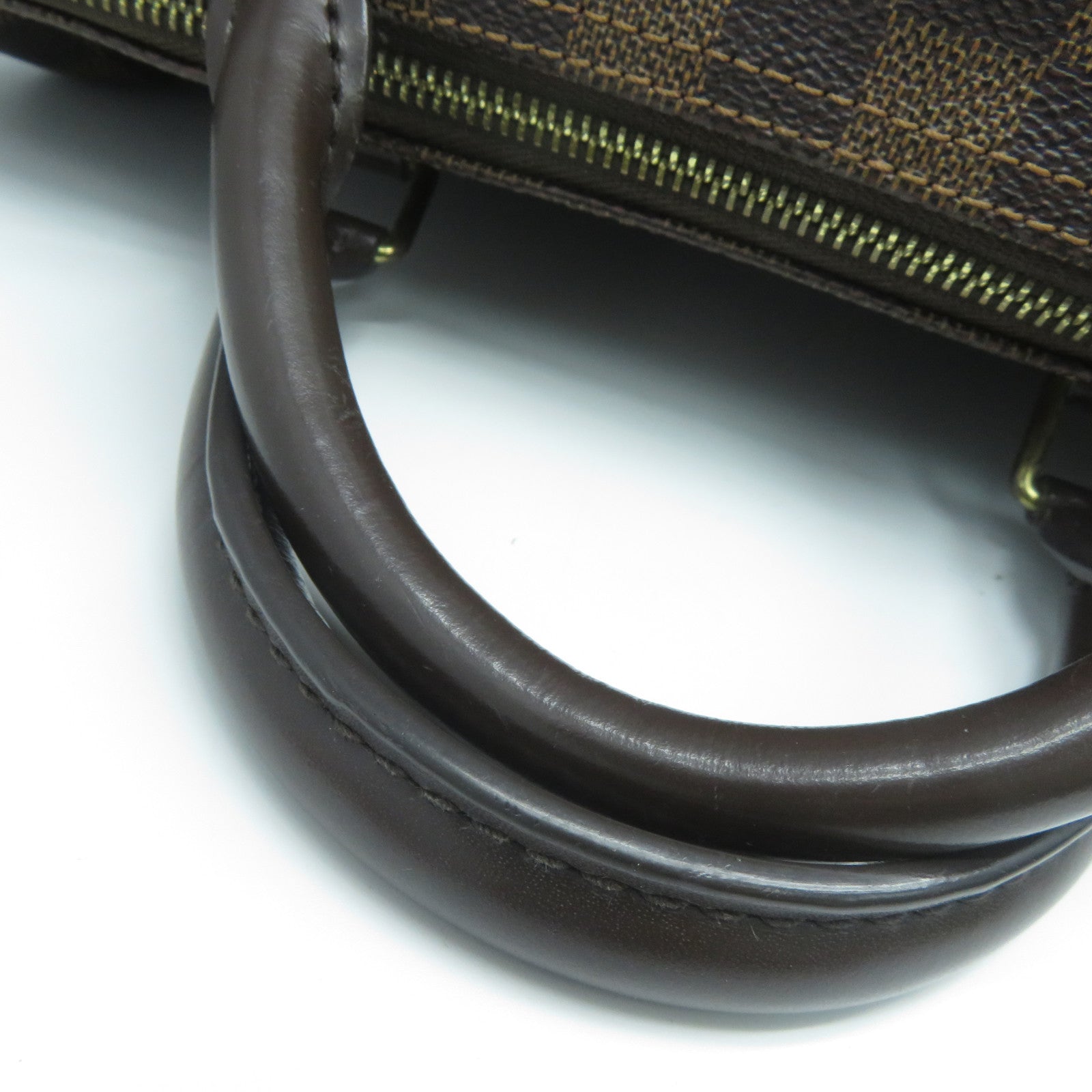 LOUIS VUITTON 【激減優惠】Damier Speedy 30金扣手挽袋啡色