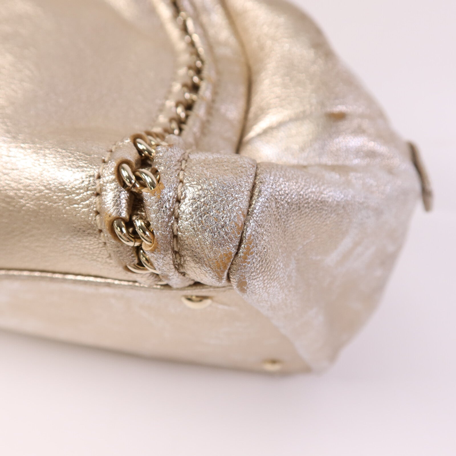 CHANEL 【激減優惠】牛皮皮革Shoulder Bag金扣肩背包