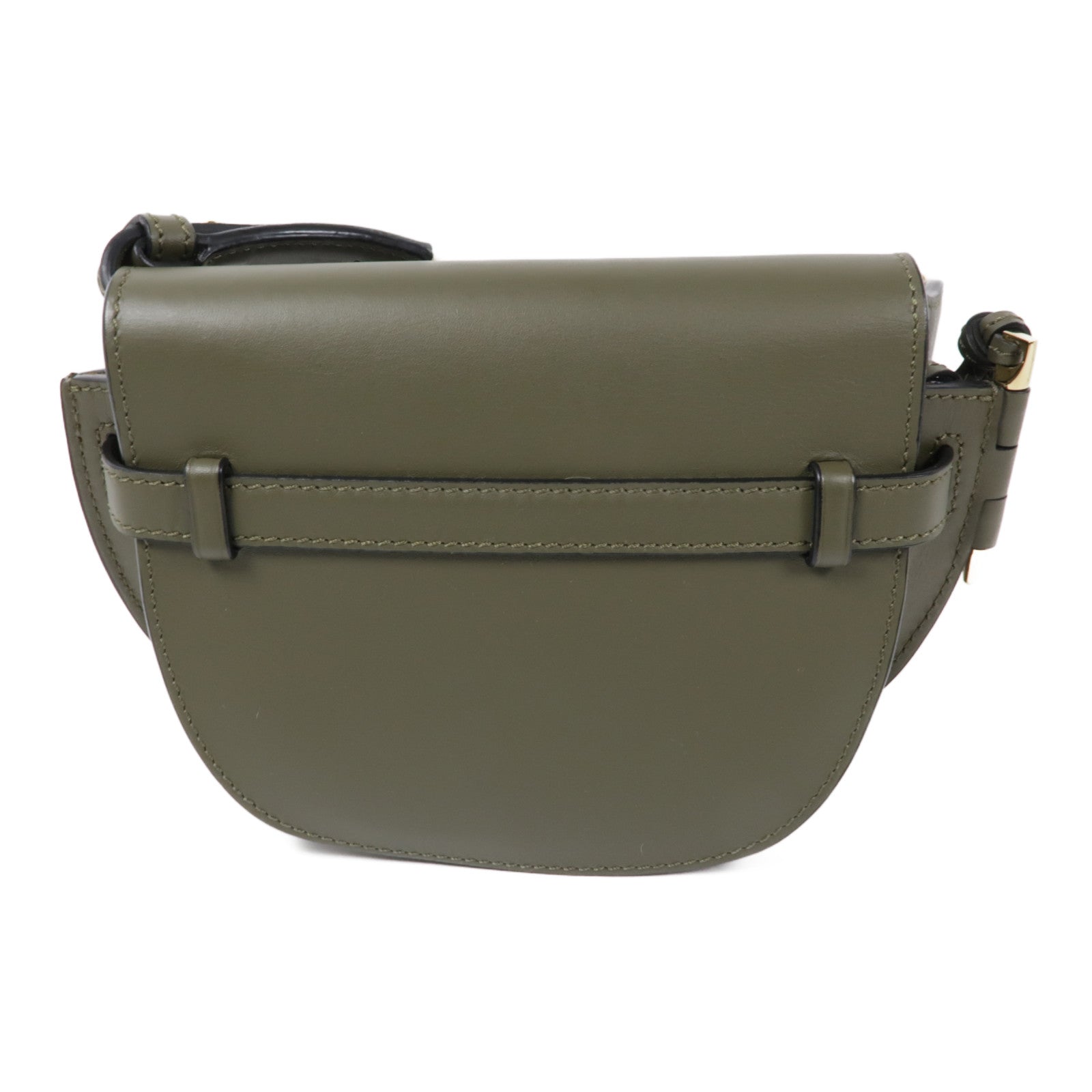 LOEWE 牛皮皮革Gate Mini金扣肩背袋