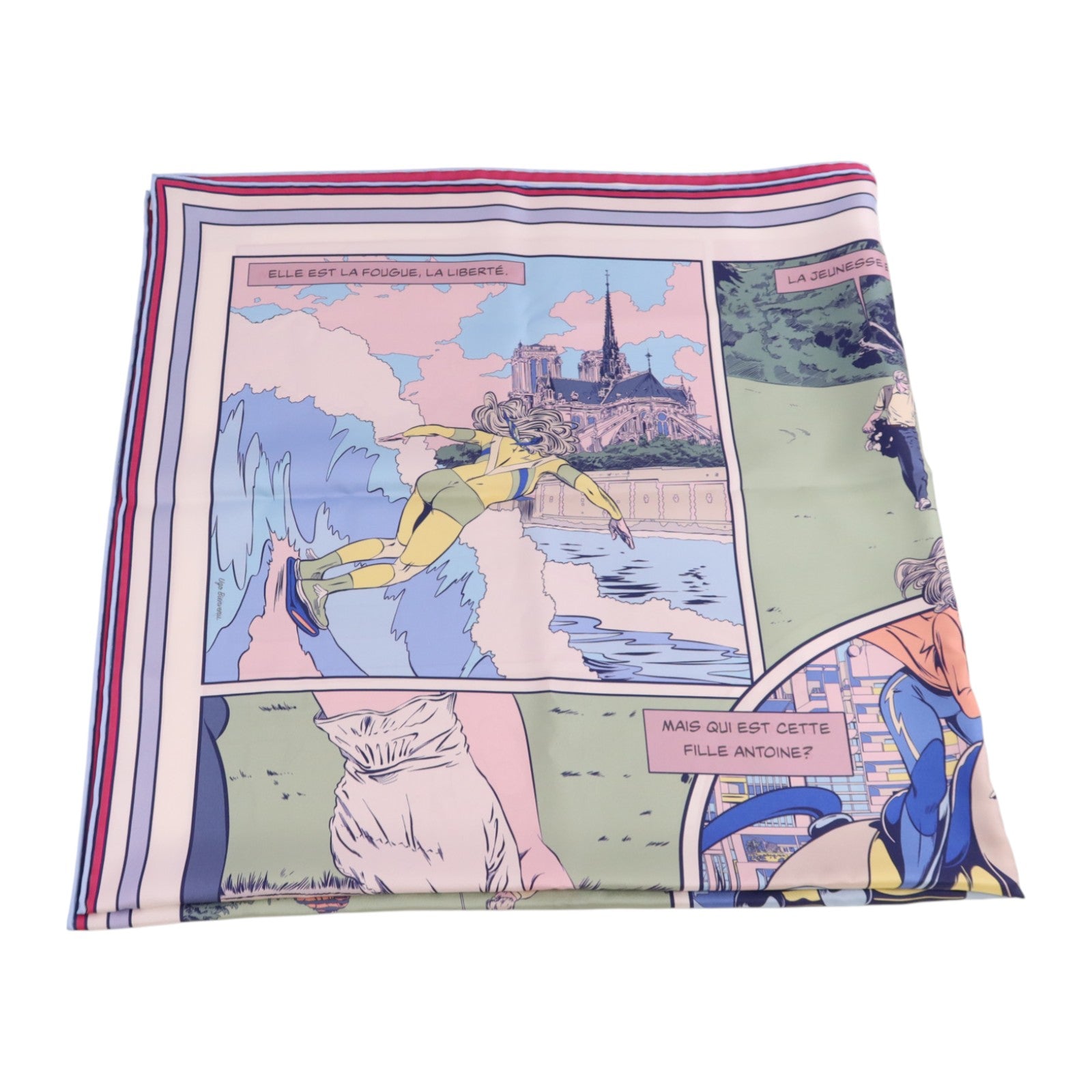 HERMES 絲質Scarf 90x90絲巾