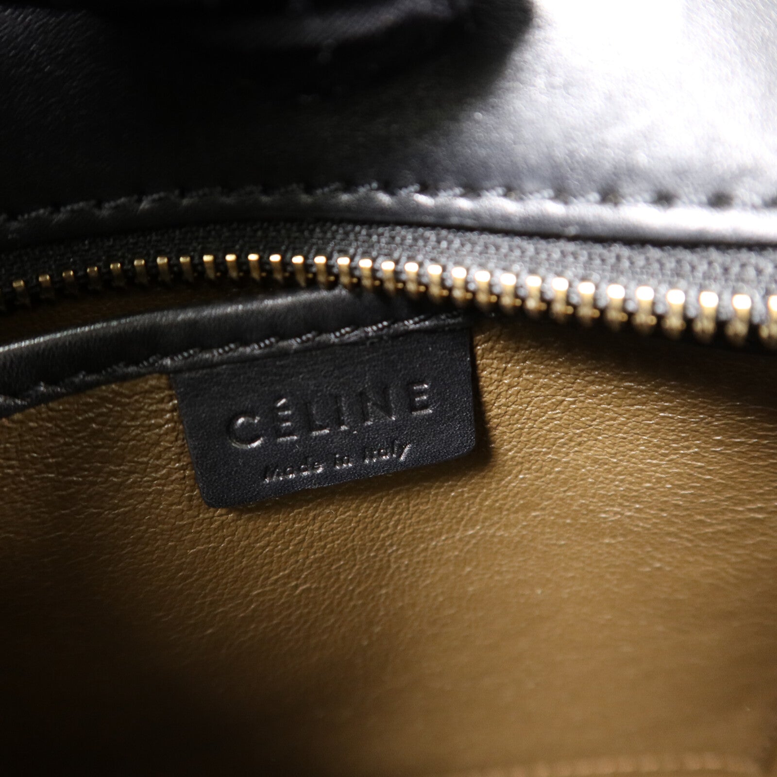 CELINE 牛皮皮革Nano Luggage手挽肩背兩用袋