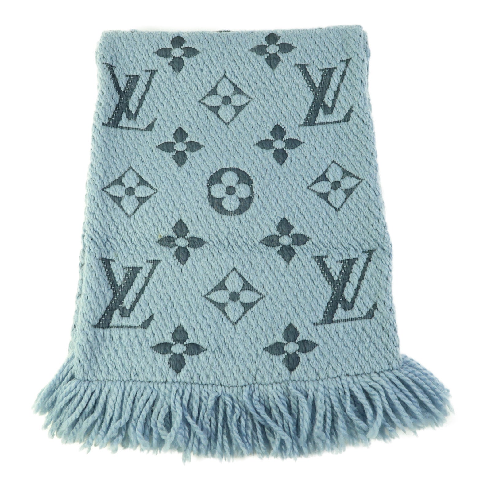 LOUIS VUITTON 羊毛/絲質Scarf圍巾