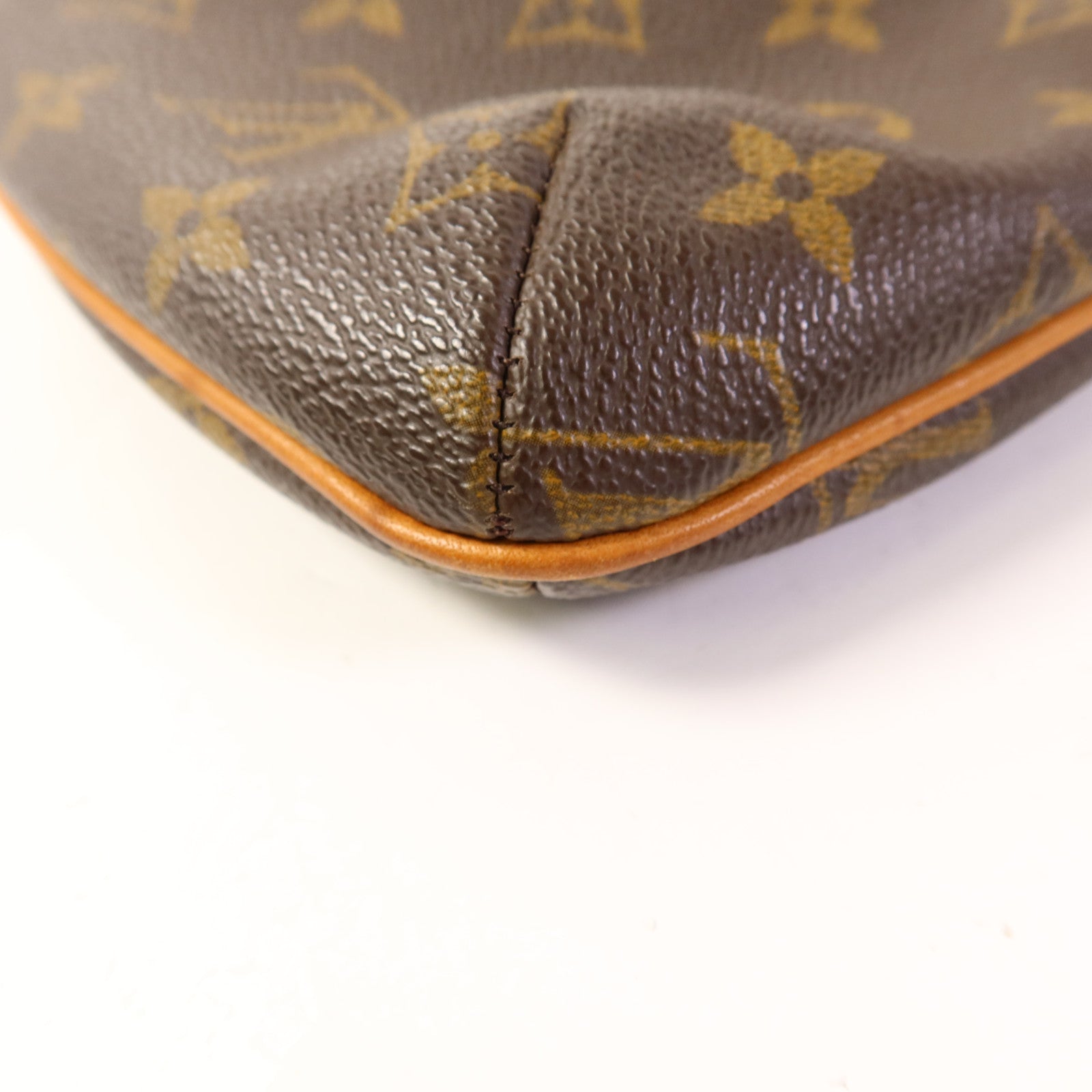 LOUIS VUITTON Monogram Musette Salsa金扣肩背袋棕色