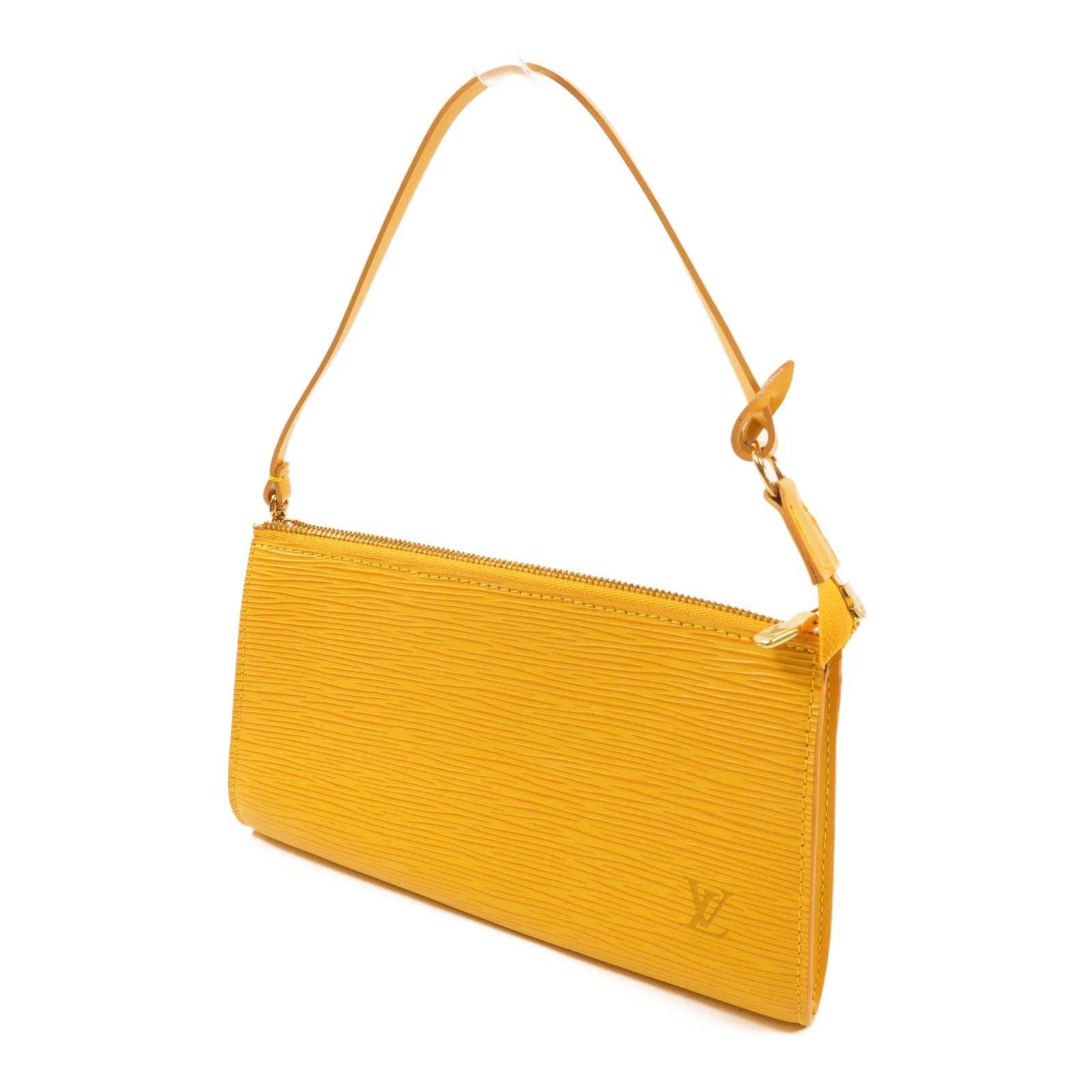 LOUIS VUITTON Epi Pochette Accessoires Pouch金扣手挽袋