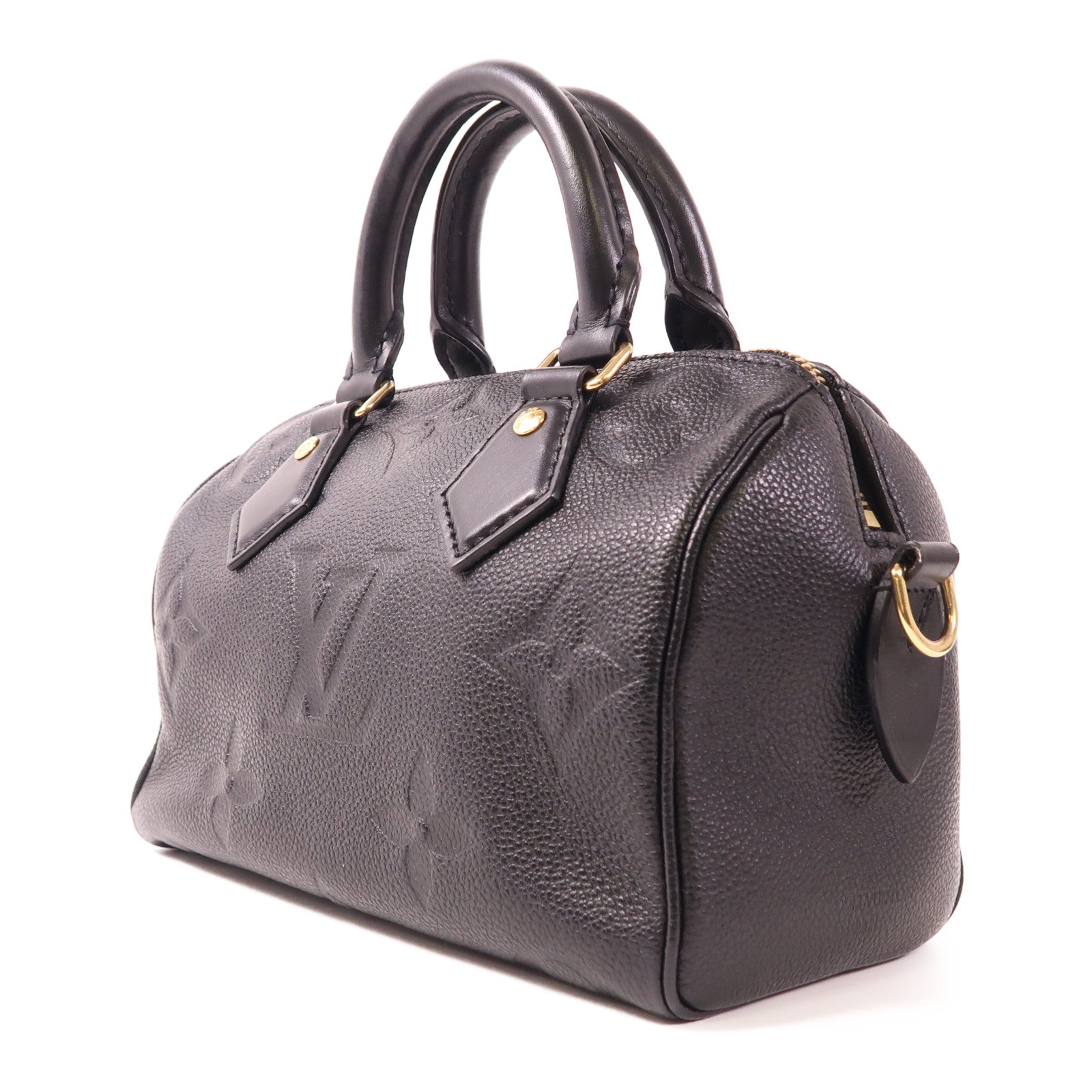 LOUIS VUITTON Monogram Empreinte Speedy Bandouliere 20金扣手挽袋