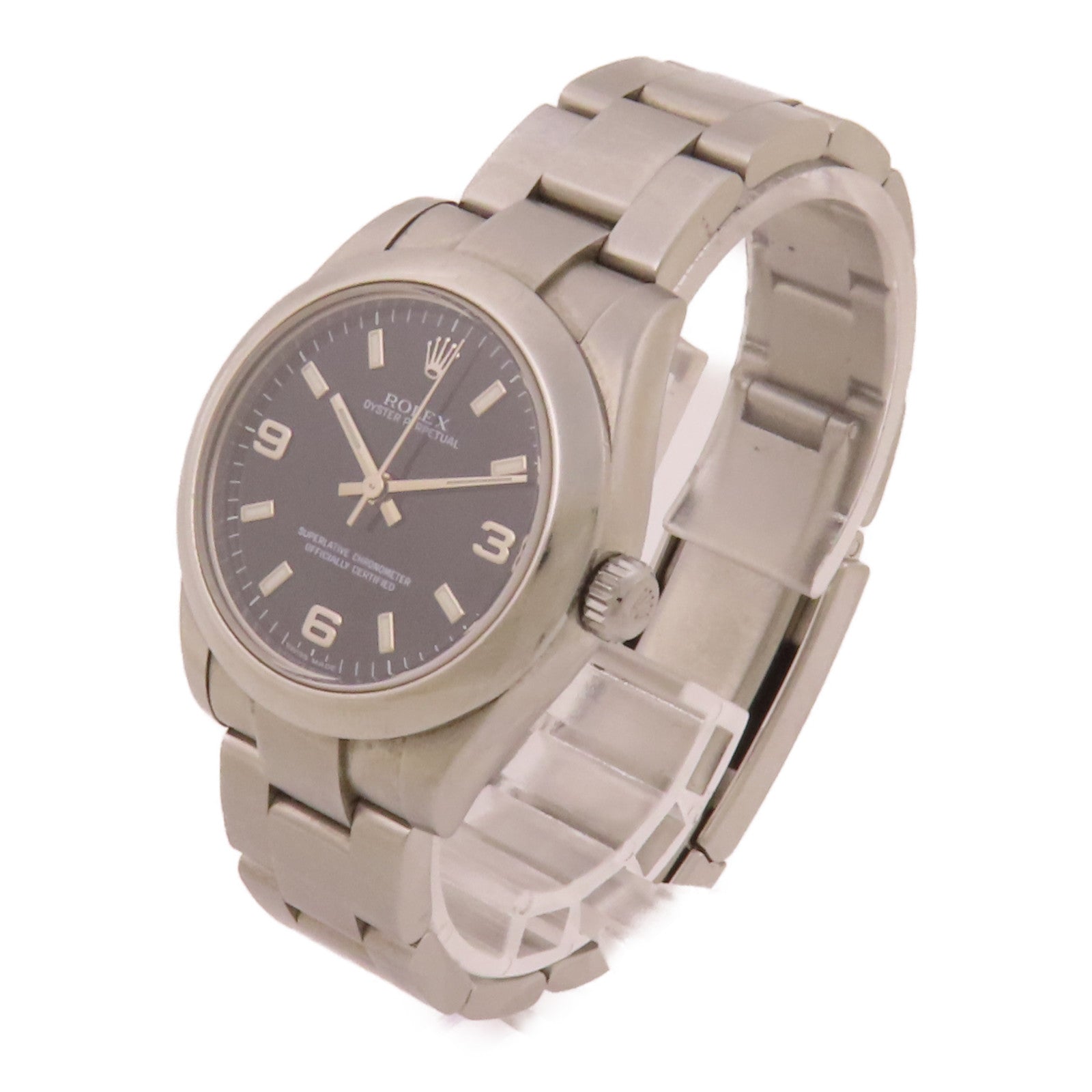 ROLEX Oyster Perpetual 31 177200 Automatic Watch Black