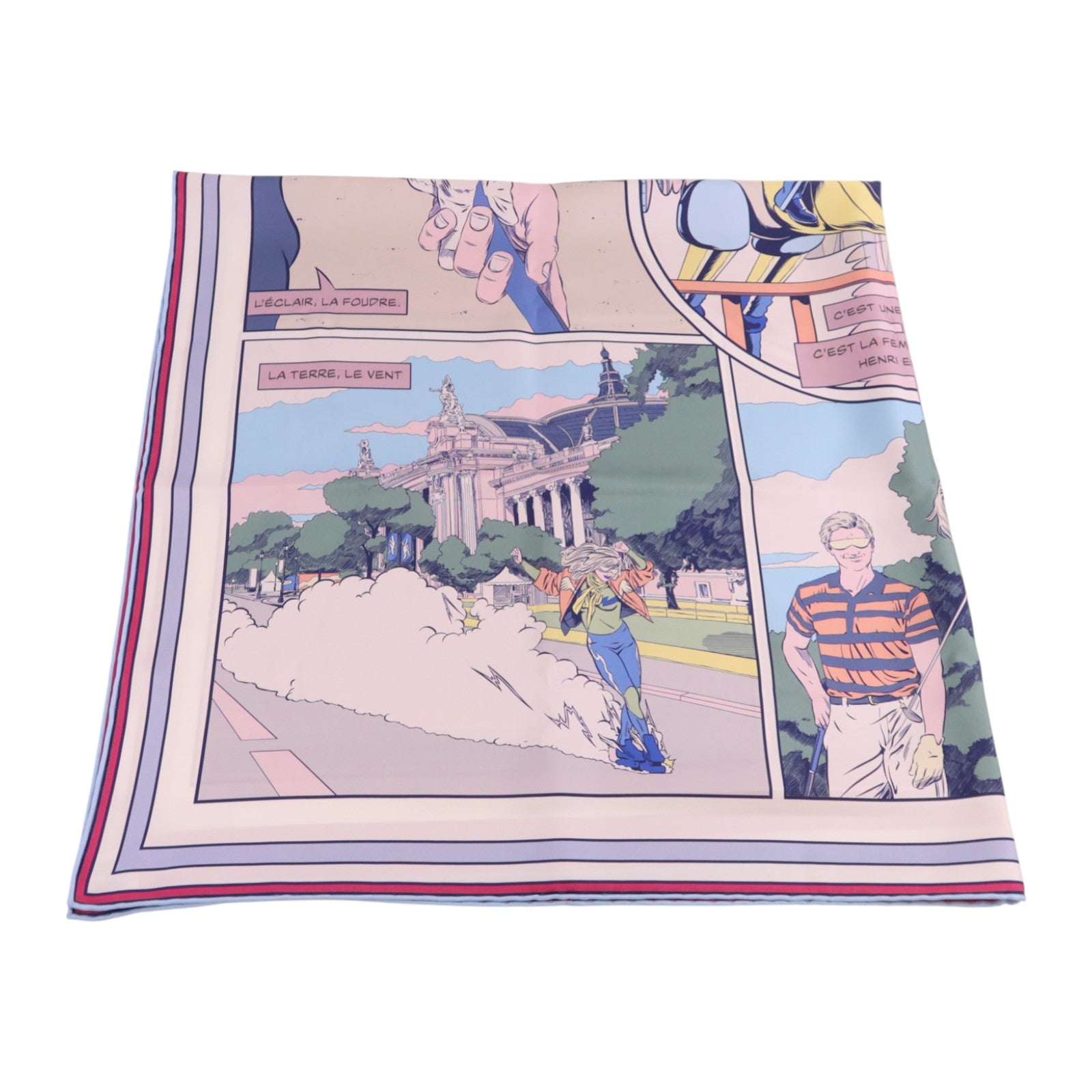 HERMES 絲質Scarf 90x90絲巾