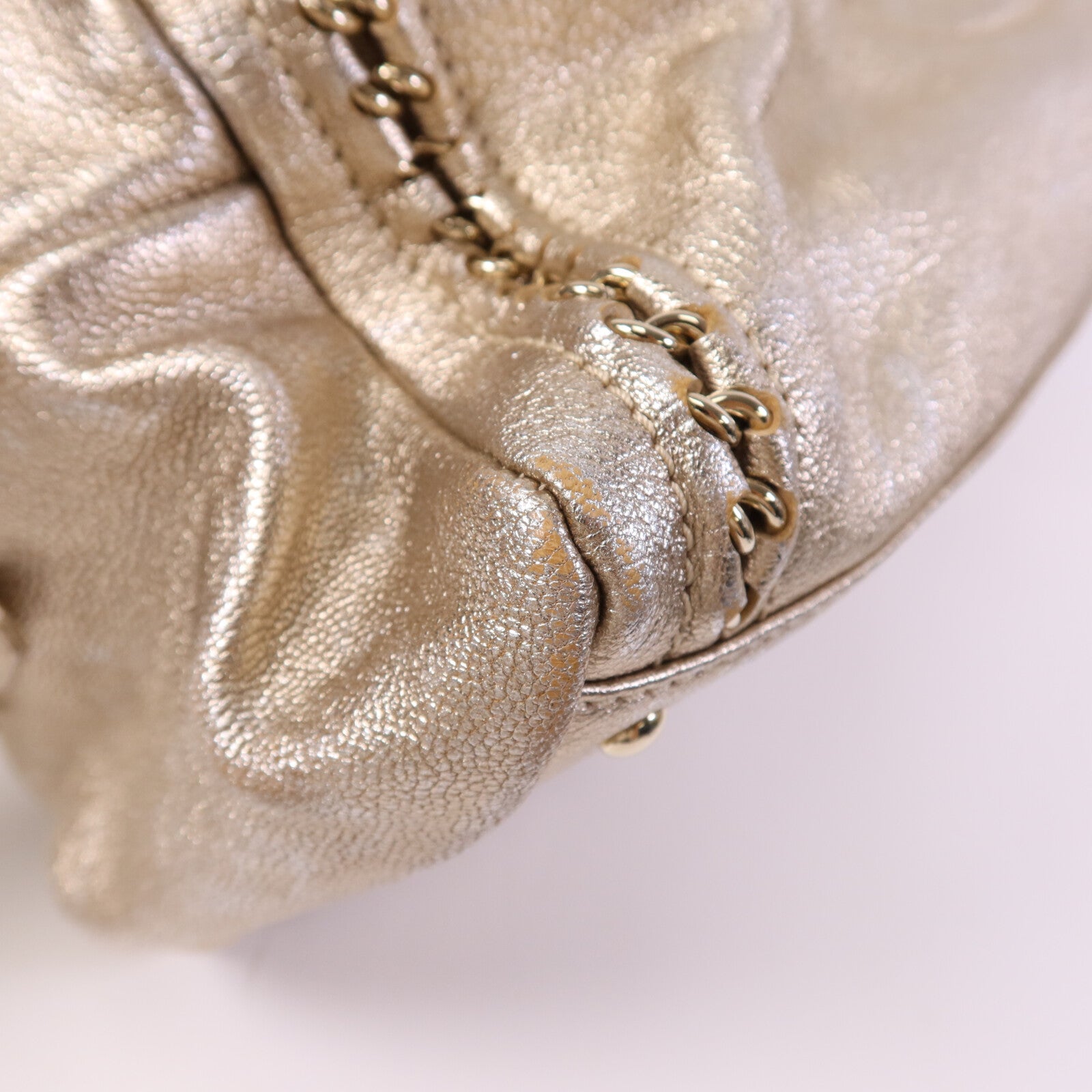CHANEL 【激減優惠】牛皮皮革Shoulder Bag金扣肩背包