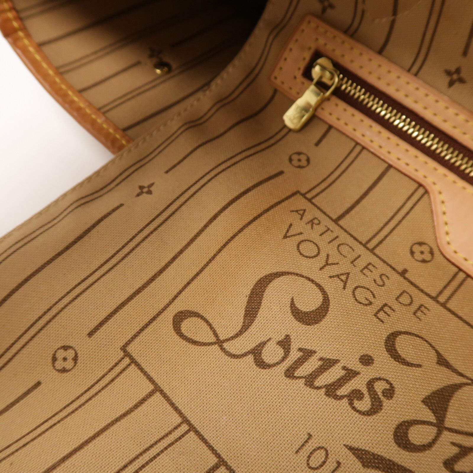 LOUIS VUITTON Monogram Neverfull MM手挽袋