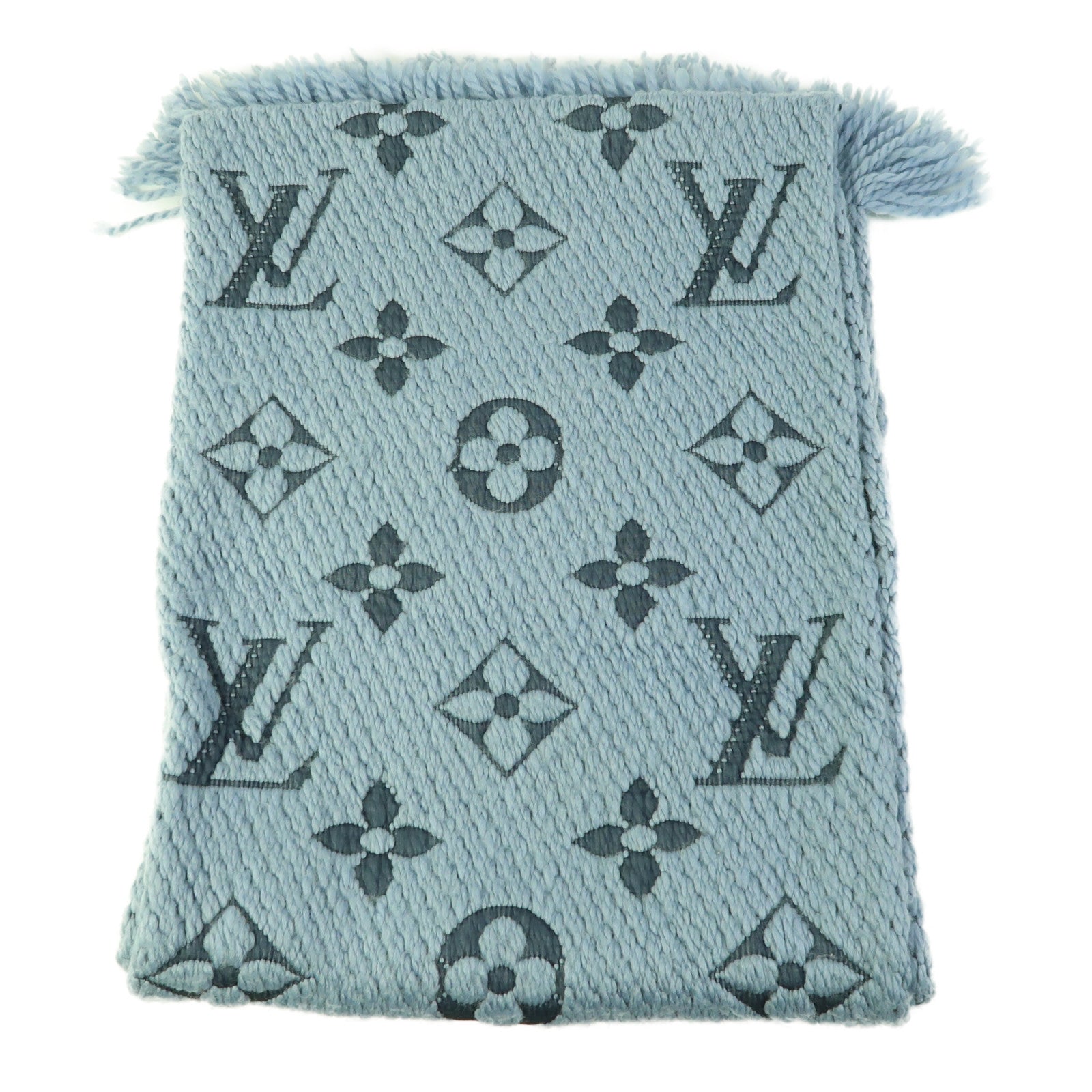 LOUIS VUITTON 羊毛/絲質Scarf圍巾